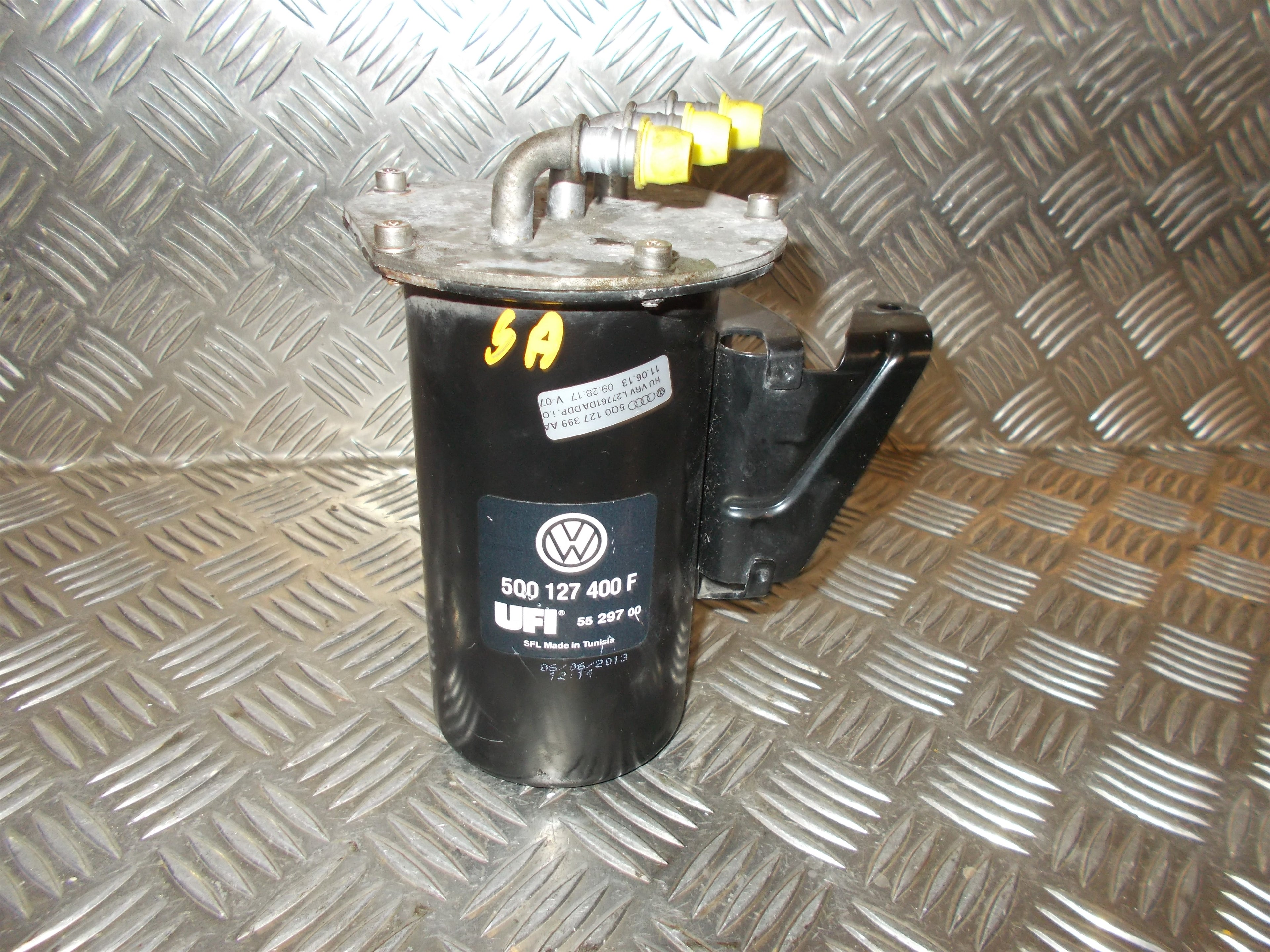 Skoda Octavia Brændstoffilter Konsol Med OEM Nr. 5Q0127400F Fra Skoda Ophugger