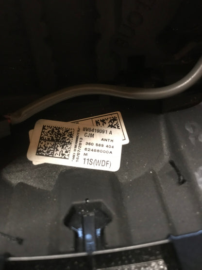 Audi A3 8V Rat Med OEM Nr. 8V0419091A Fra Audi Ophugger