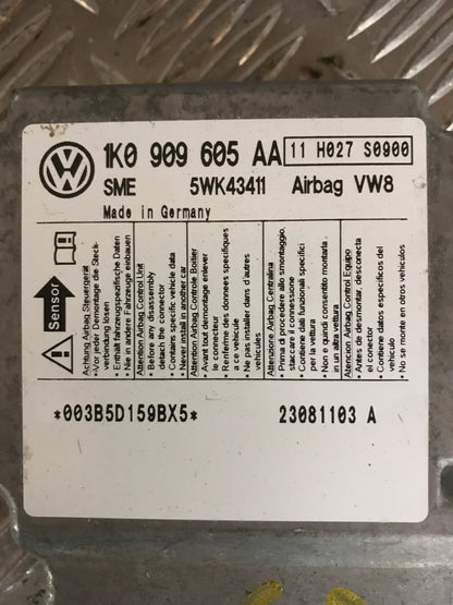 Skoda Octavia Airbag Elboks Med OEM Nr. 1K0909605AA Fra Skoda Ophugger