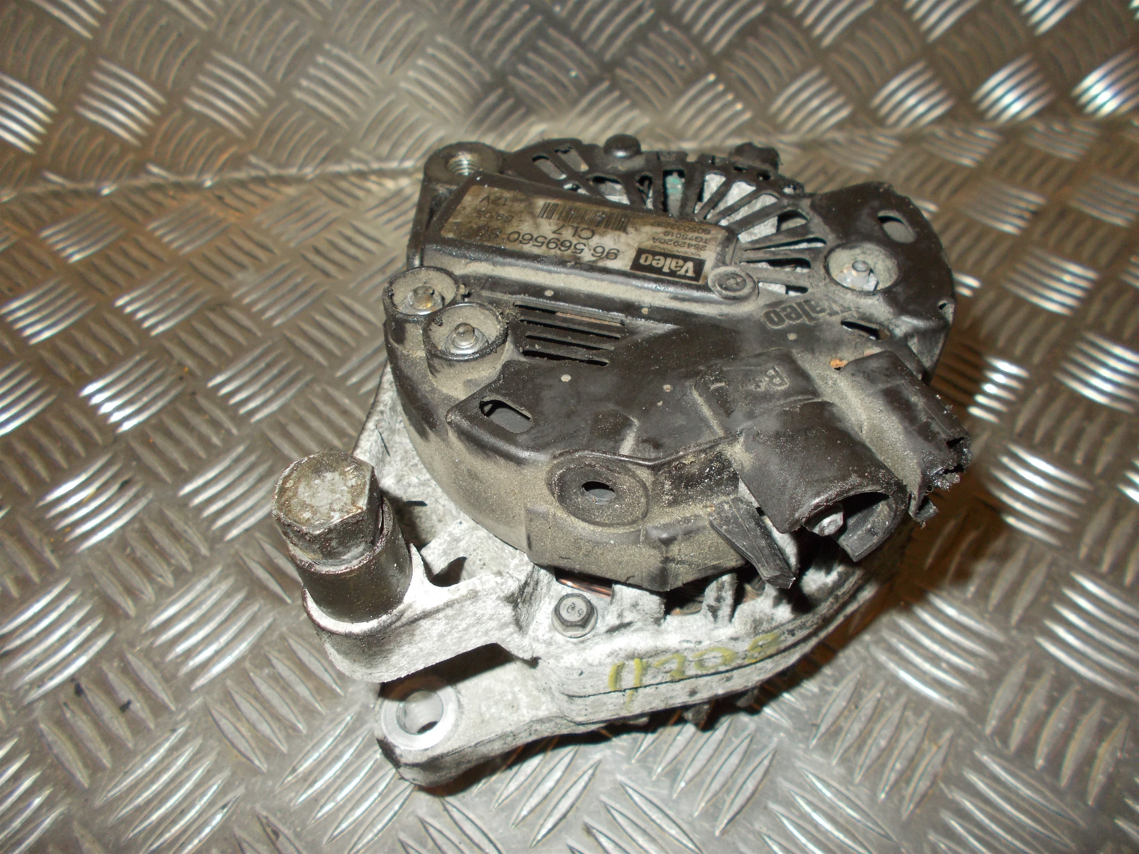 Peugeot 206 Generator Med OEM Nr. A005TA6291D Fra Peugeot Ophugger