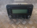 VW Touran 1T/Gp Radio M/Cd Med OEM Nr. 1K0035186P Fra VW Ophugger