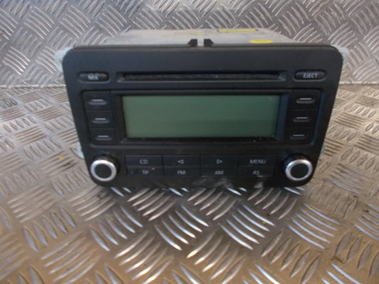 VW Touran 1T GP Radio M/Cd Med OEM Nr. 1K0035186P Fra VW Ophugger