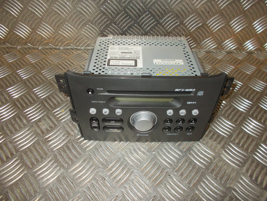 Suzuki Splash Radio M/Cd Med OEM Nr. 3910151K0 Fra Suzuki Ophugger