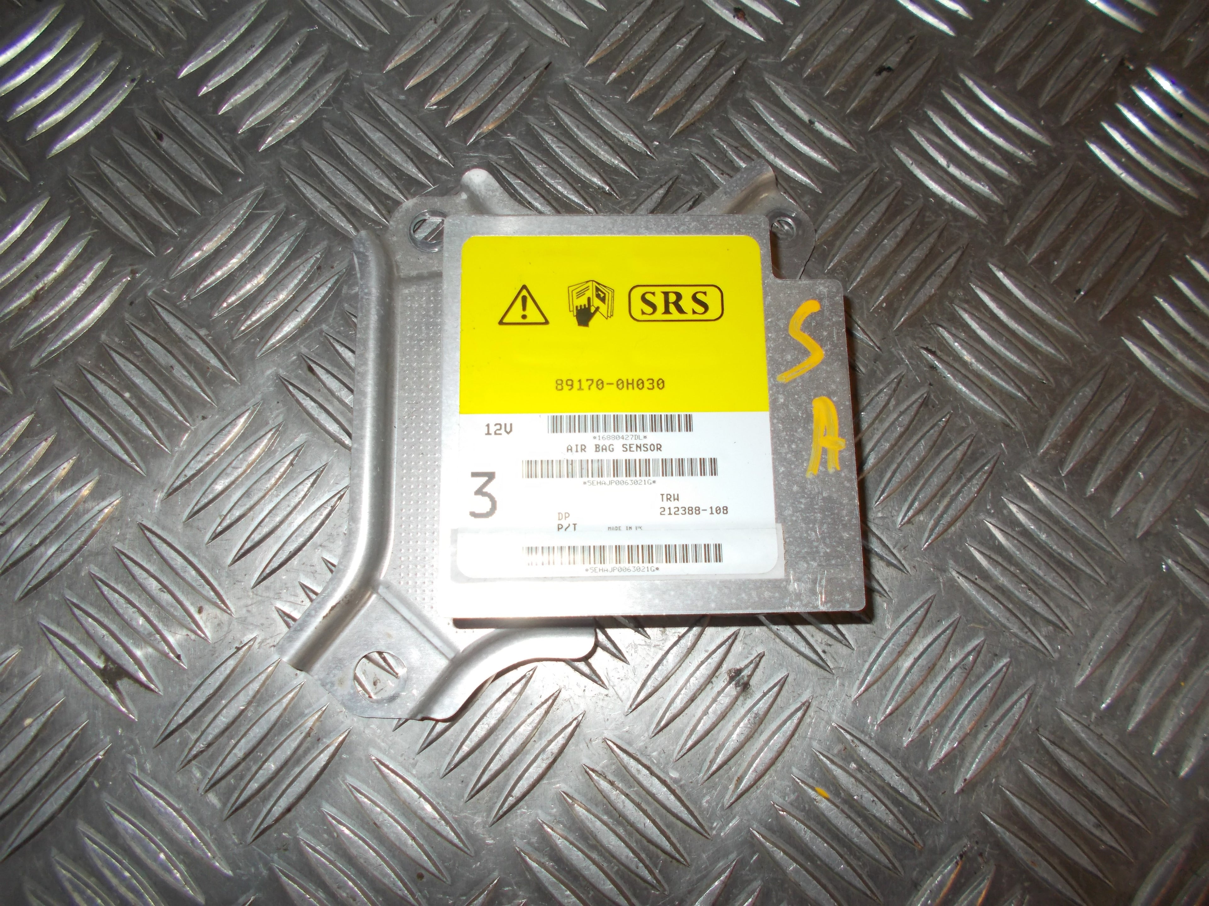 Citroen C1 Airbag Elboks Med OEM Nr. 6546F8 Fra Citroen Ophugger