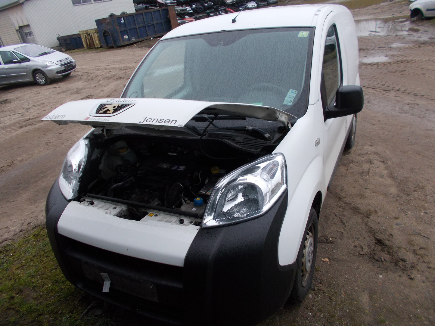 Peugeot Bipper Pluk-Selv-Bil Med OEM Nr. Ophugger Fra Peugeot Ophugger