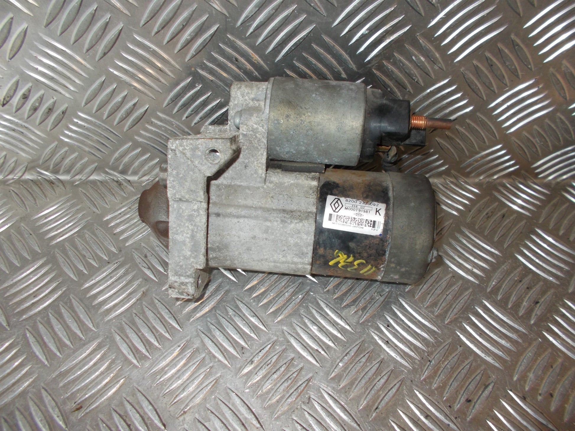 Renault Clio 2 Starter Med OEM Nr. 8200227092 Fra Renault Ophugger