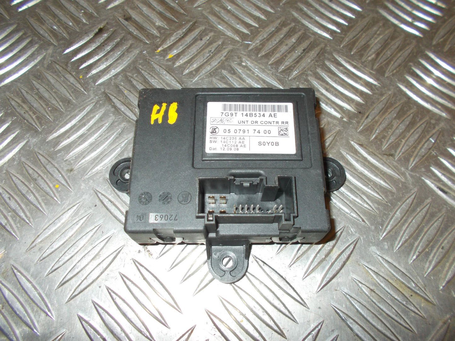 Ford Mondeo 4 Bcm / Komfortkomputer Med OEM Nr. 7G9T14B534AE Fra Ford Ophugger