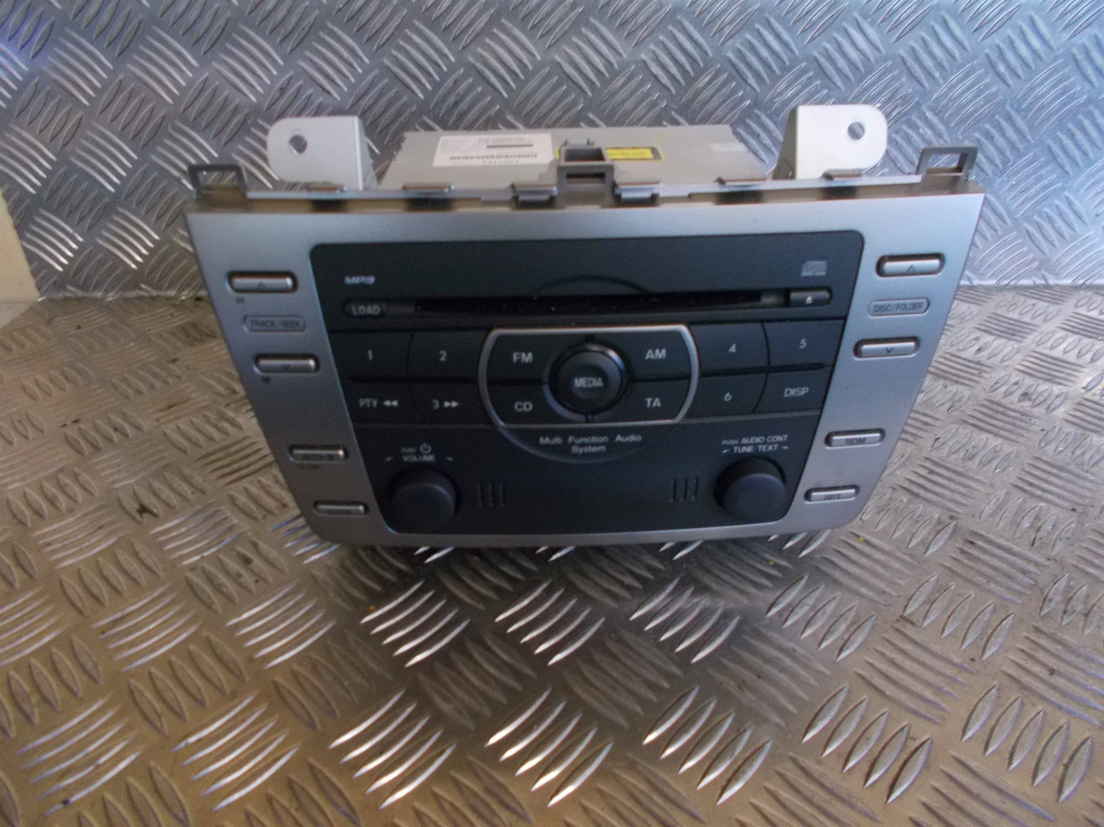 Mazda 6 Gh Radio M/Cd Med OEM Nr. GS1D669R0B Fra Mazda Ophugger