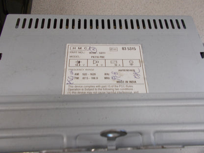 Hyundai I20 NL Radio M/Cd Med OEM Nr. 961001J211 Fra Hyundai Ophugger