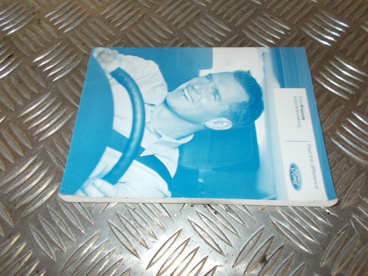 Ford Focus Instruktionsbog Med OEM Nr. Ophugger Fra Ford Ophugger