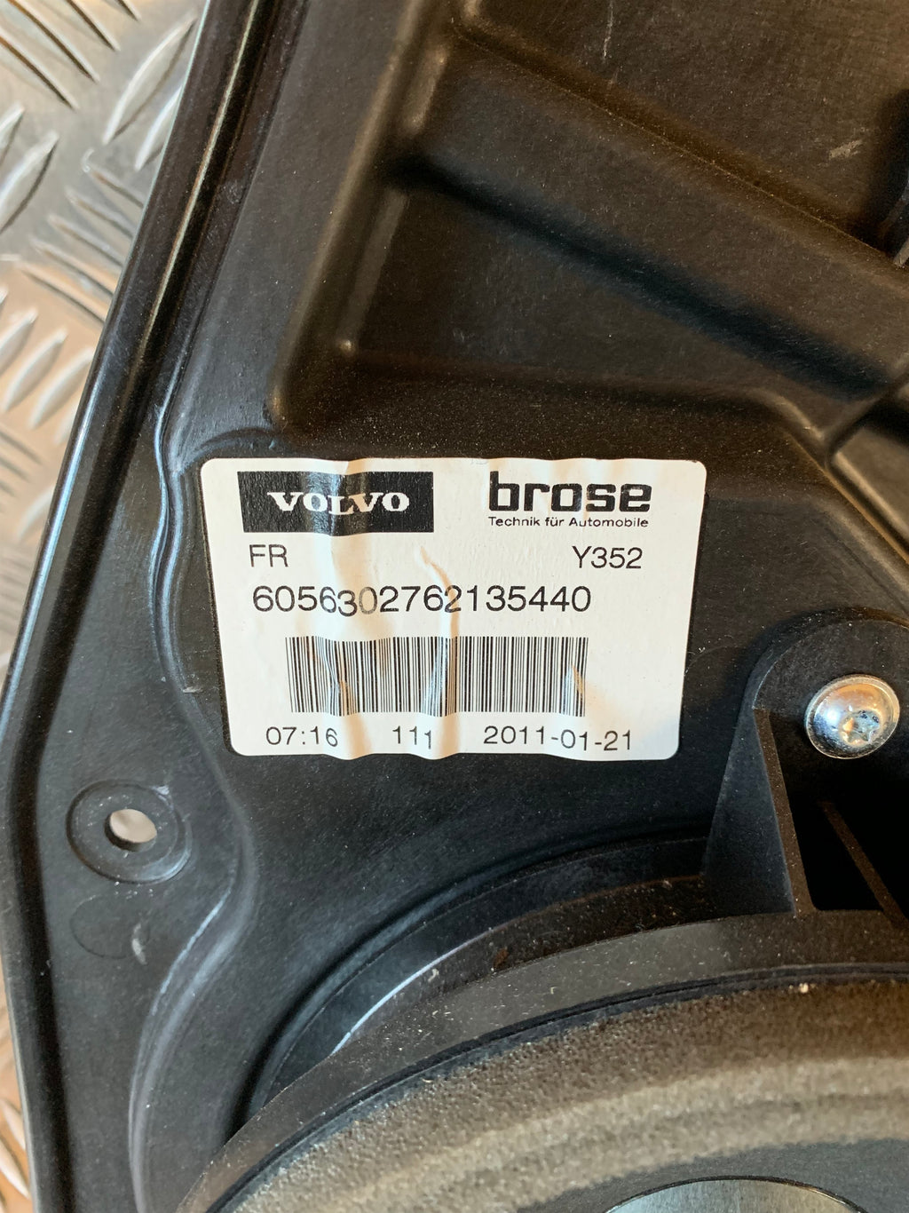 Volvo S60/V60 Rudemotor - Rudehejs Med OEM Nr. Ophugger Fra Volvo Ophugger