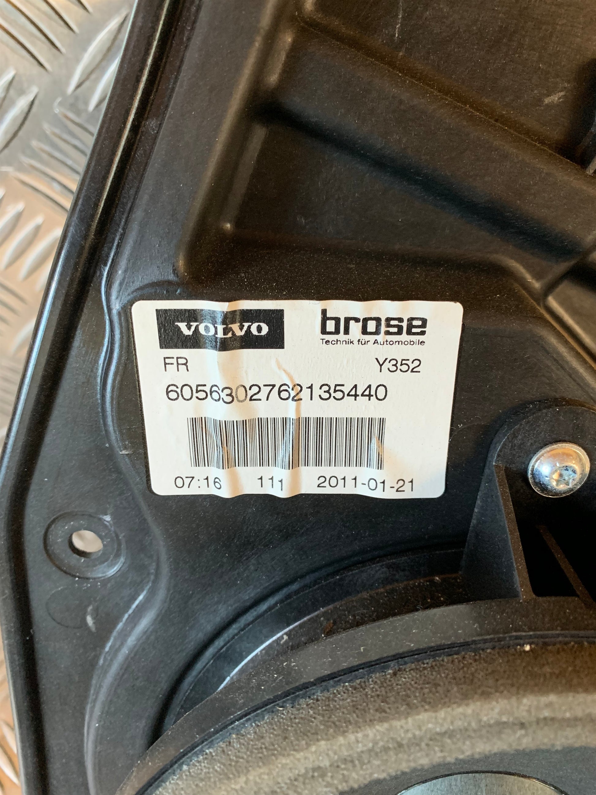 Volvo S60/V60 Rudemotor - Rudehejs Med OEM Nr. Ophugger Fra Volvo Ophugger