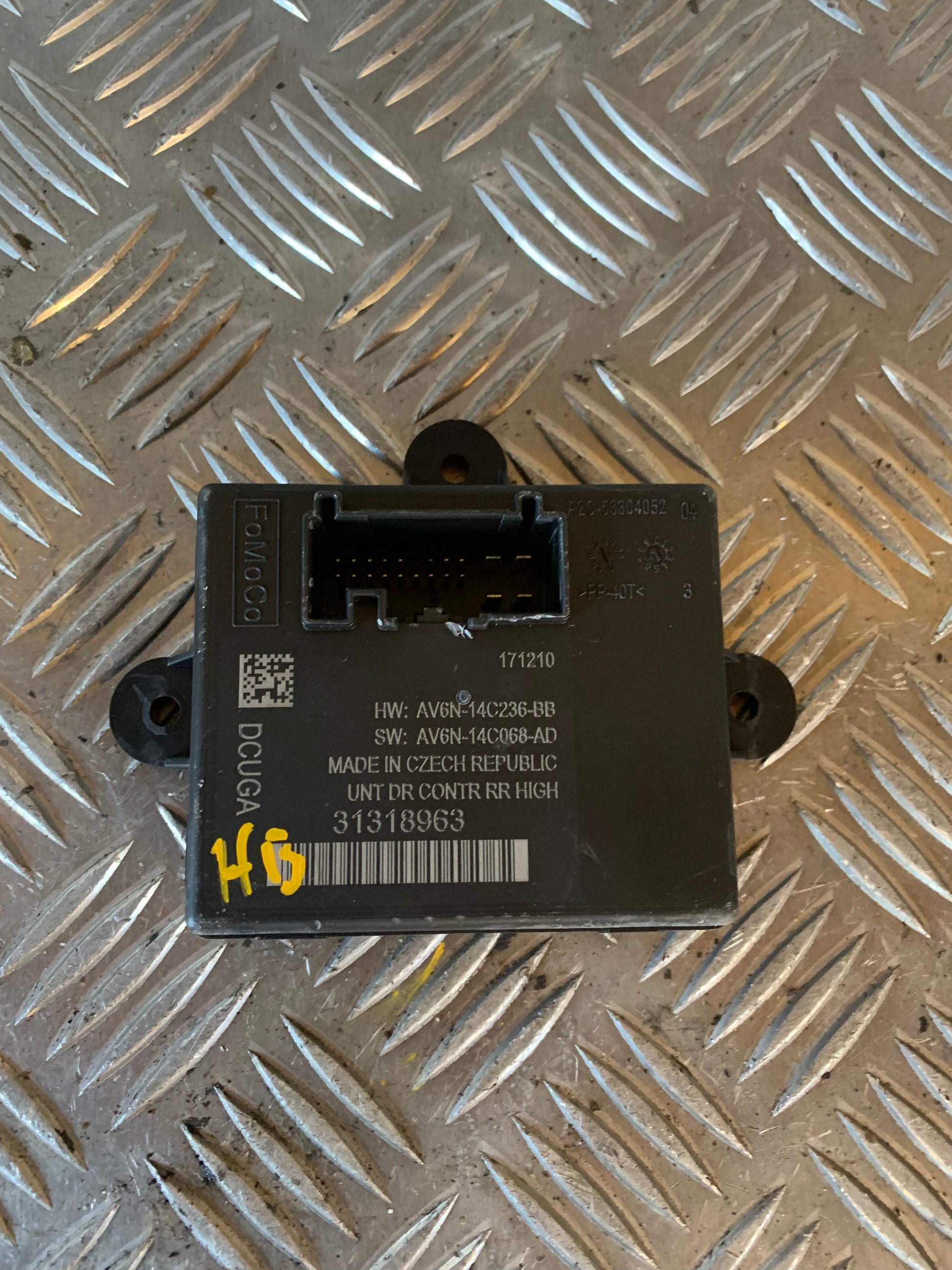 Volvo S60/V60 Bcm / Komfortkomputer Med OEM Nr. 31318963 Fra Volvo Ophugger