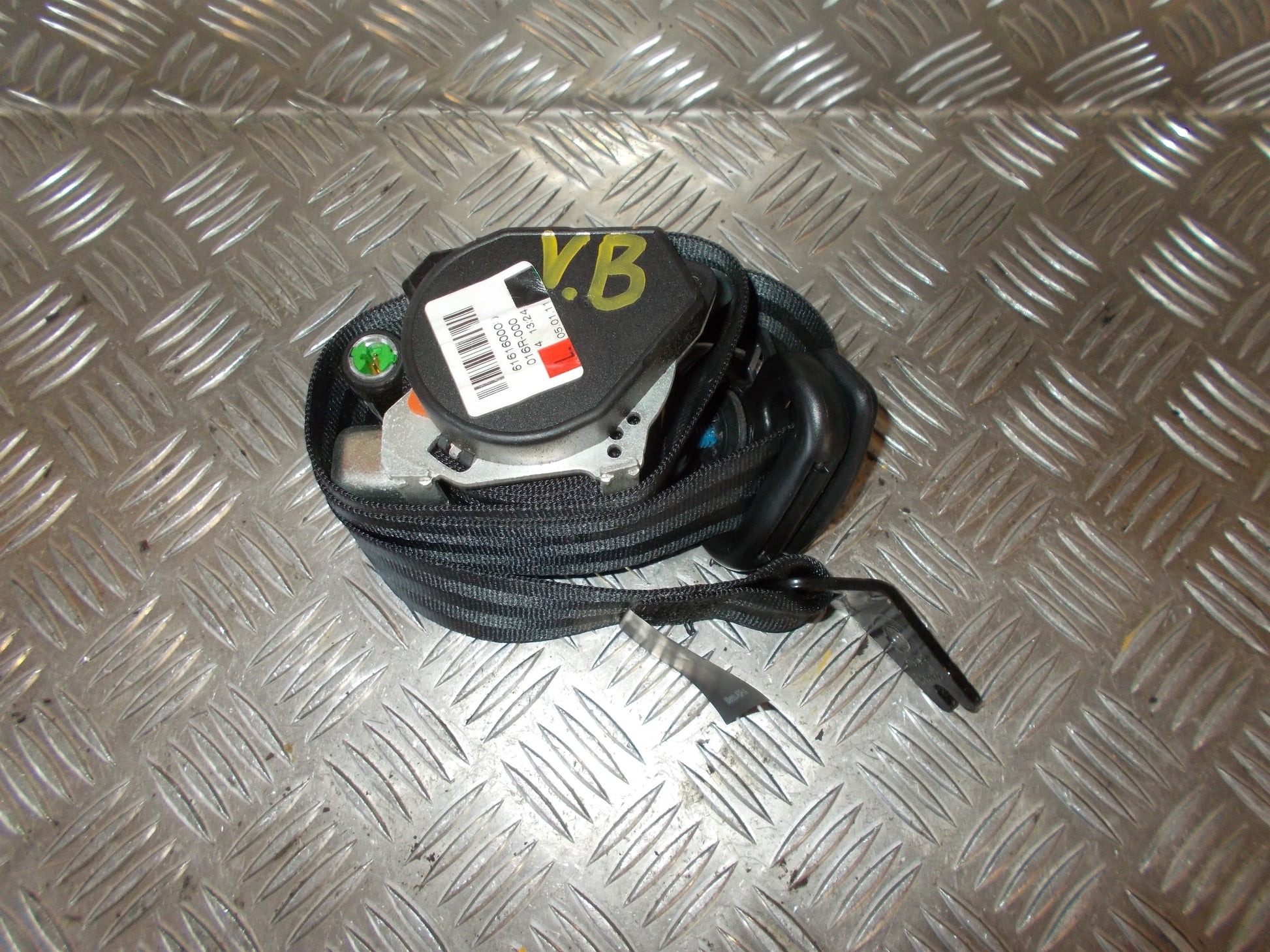 Volvo S60/V60 Sikkerhedsseler Bag Med OEM Nr. 39800487 Fra Volvo Ophugger