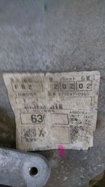 Mazda 6 GH Gearkasse 6 Trin Med OEM Nr. K792470360 Fra Mazda Ophugger