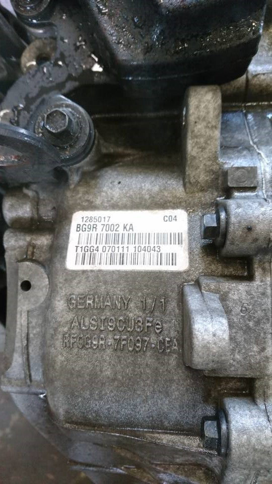 Volvo S60/V60 Gearkasse 6 Trin Med OEM Nr. 1285017 Fra Volvo Ophugger