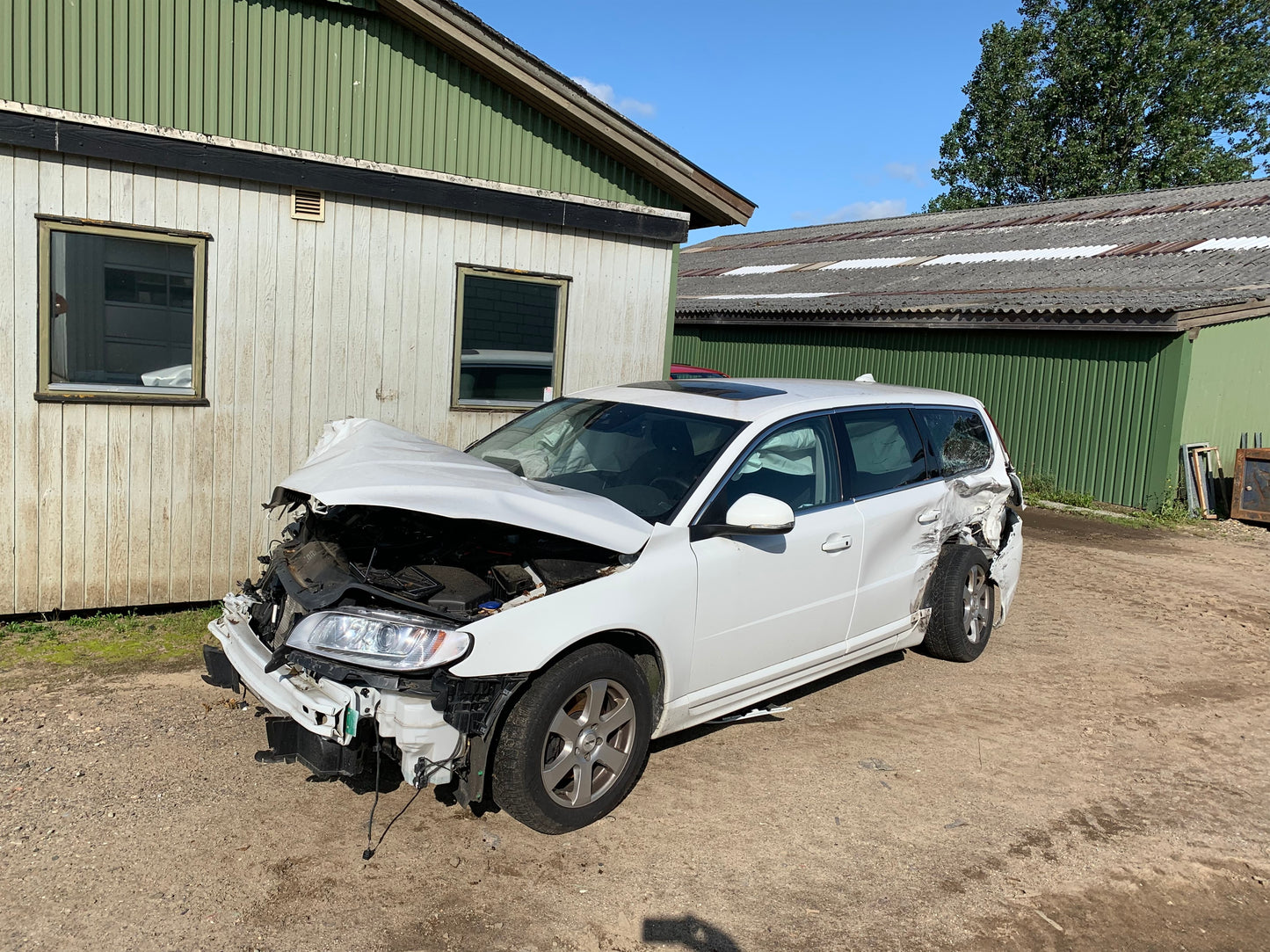 Volvo V70 Pluk-Selv-Bil Med OEM Nr. Ophugger Fra Volvo Ophugger