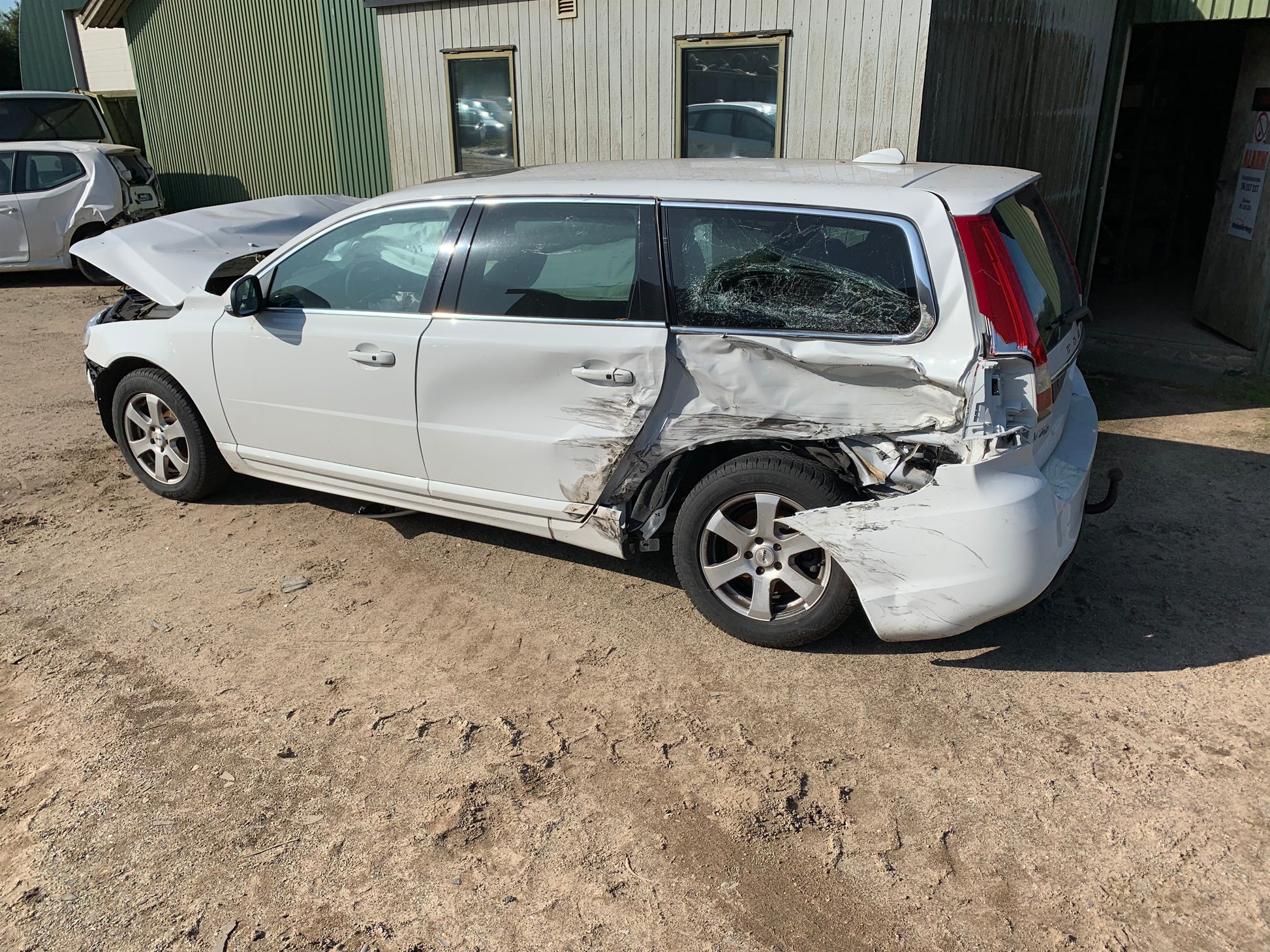 Volvo V70 Pluk-Selv-Bil Med OEM Nr. Ophugger Fra Volvo Ophugger