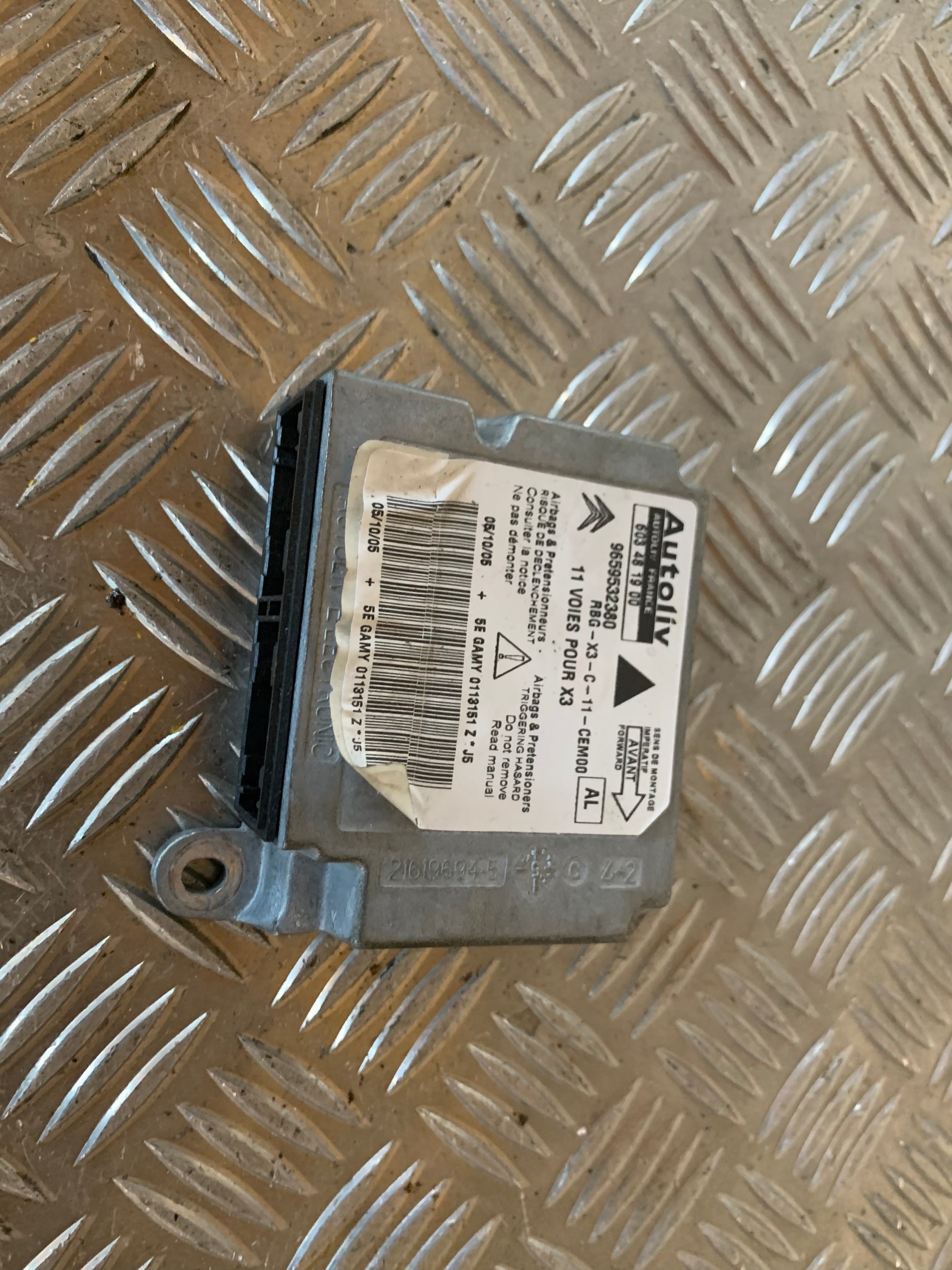 Citroen C5 Airbag Elboks Med OEM Nr. Ophugger Fra Citroen Ophugger