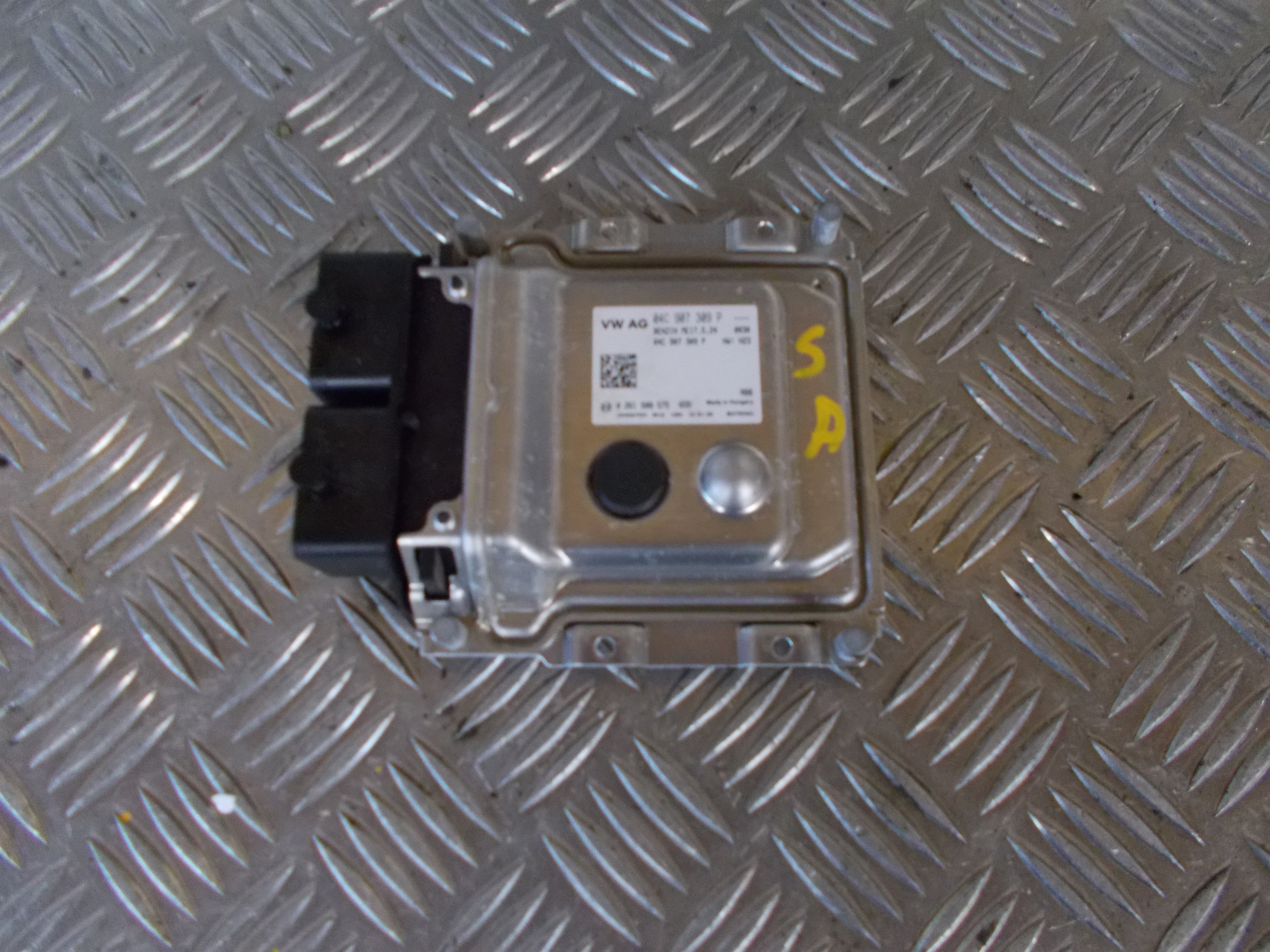 VW Up Motorstyring - Motorstyreboks - Injection Elboks Med OEM Nr. 0261S08575 Fra VW Ophugger