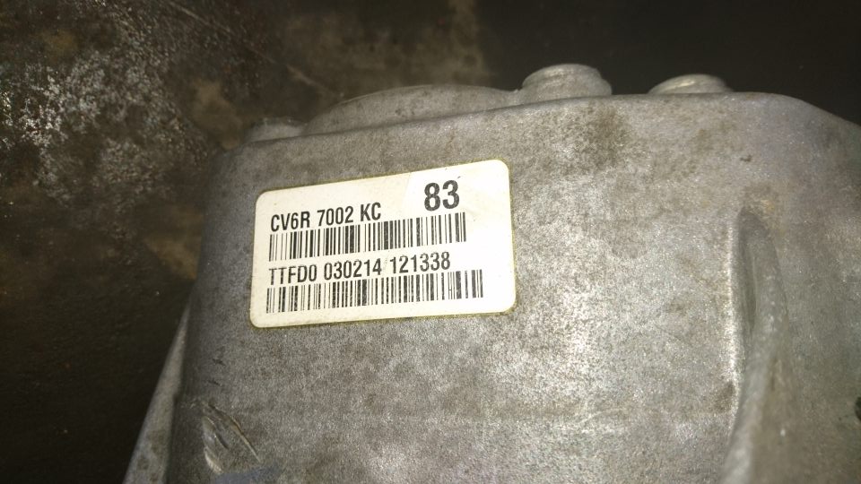 Volvo S40/V50 Gearkasse 6 Trin Med OEM Nr. 94822363 Fra Volvo Ophugger