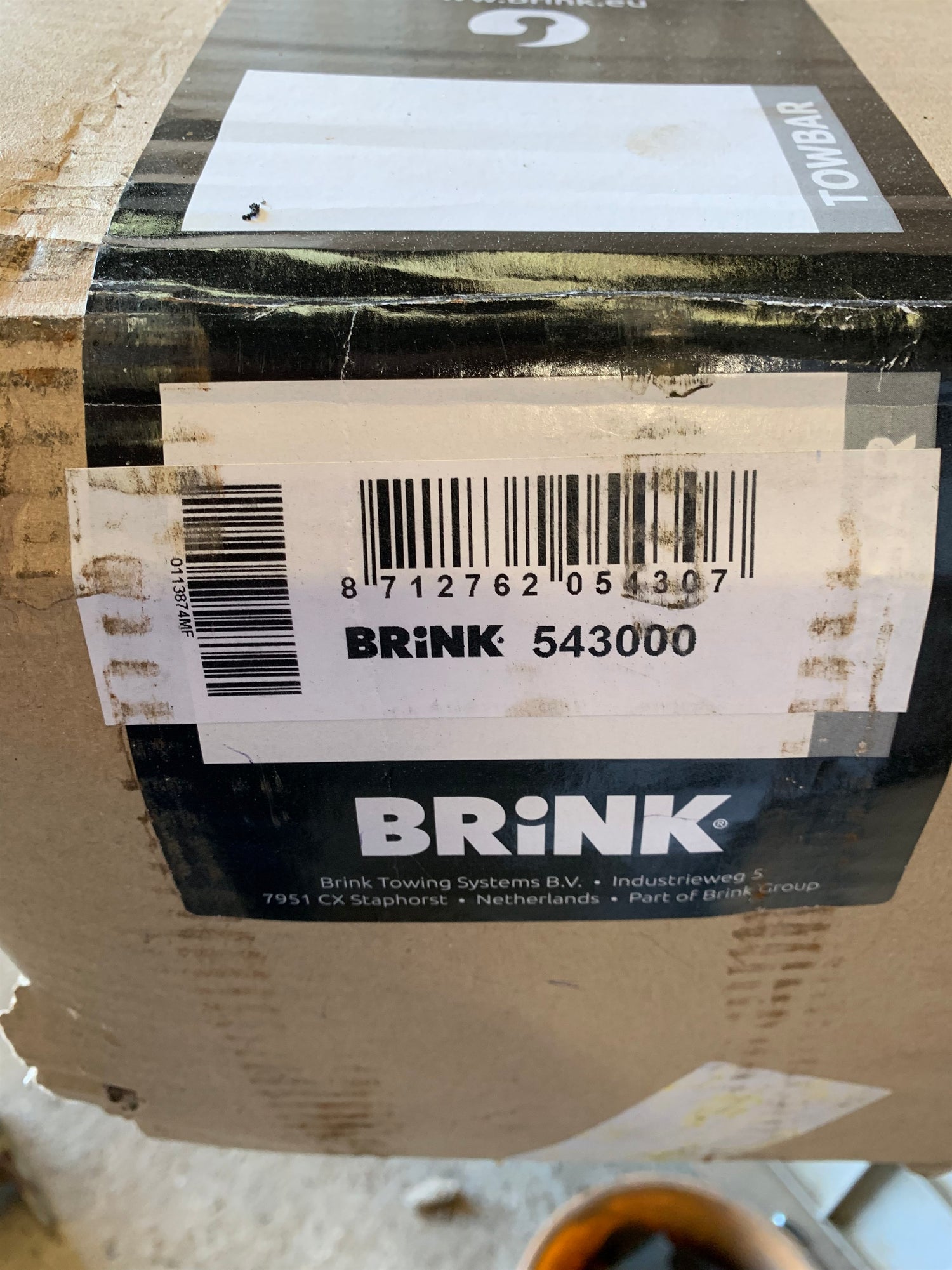 Peugeot 508 Anhængertræk, Fastmont Med OEM Nr. BRINK543000 Fra Peugeot Ophugger