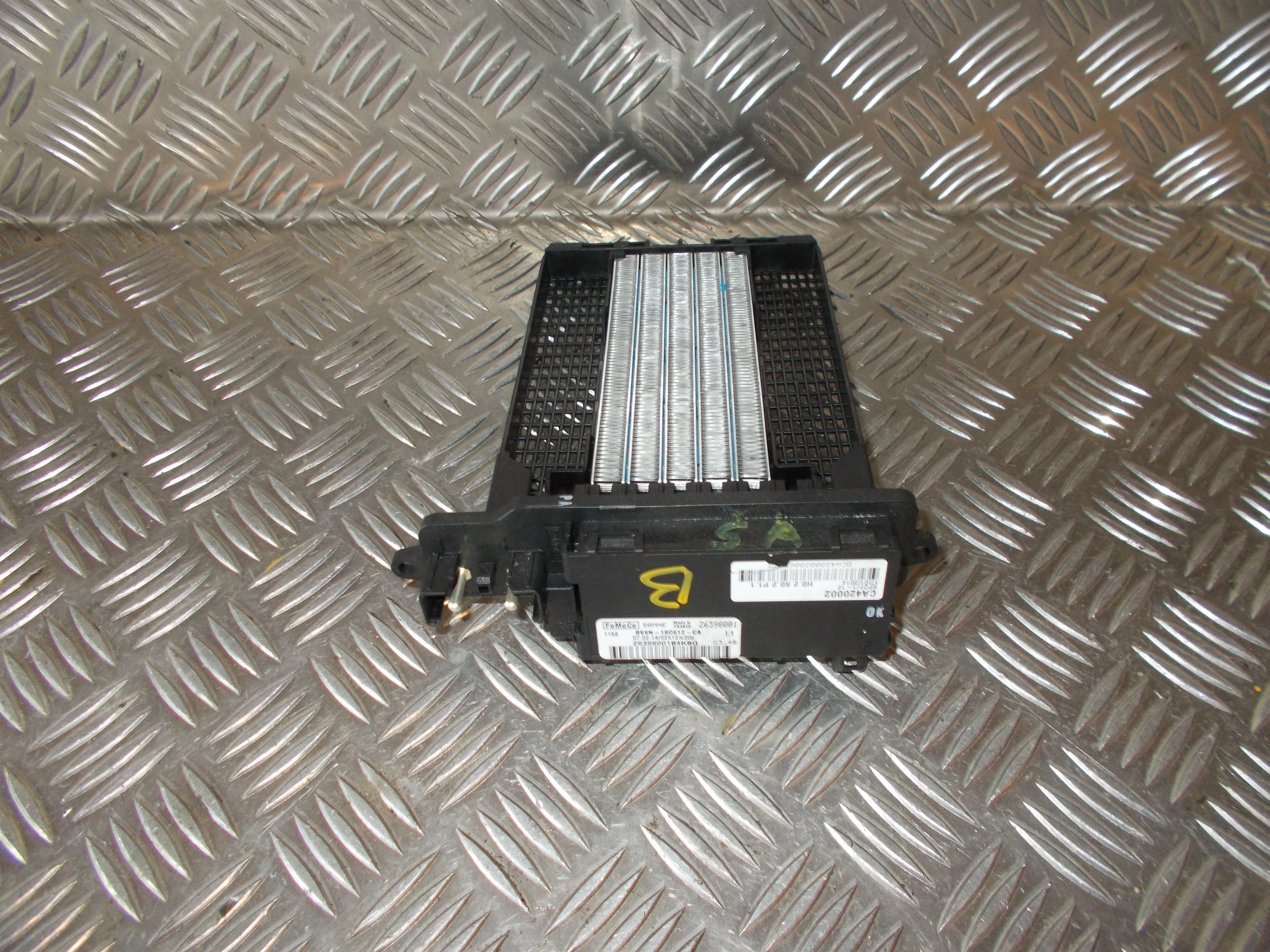 Ford C-Max 2 Varmeelement El Med OEM Nr. BV6N18D612CA Fra Ford Ophugger