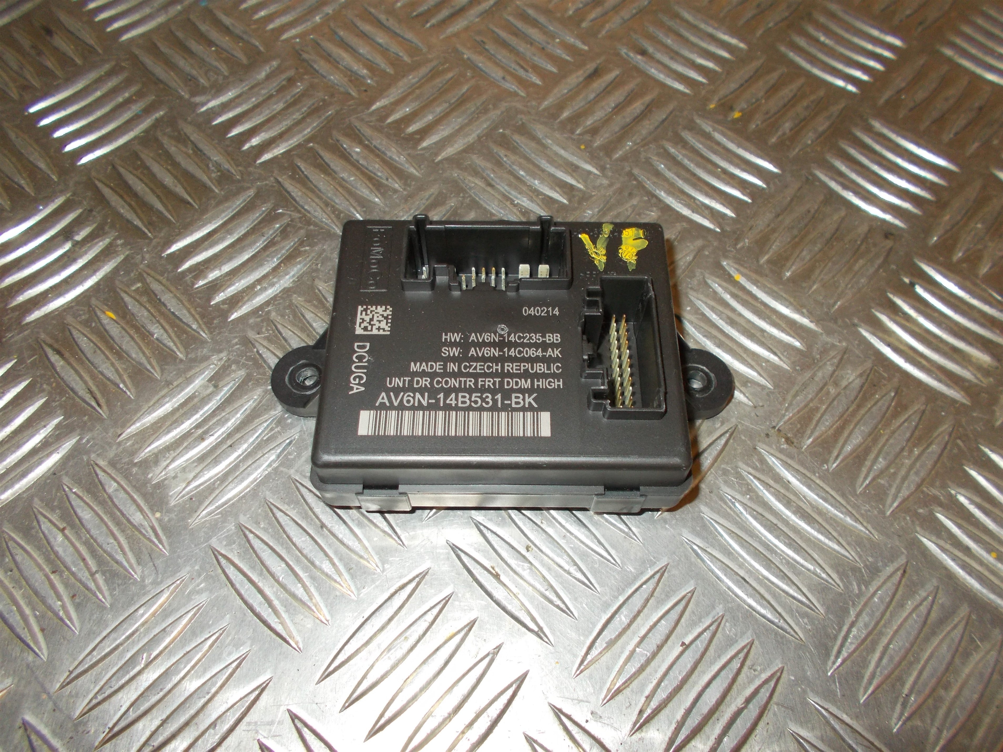 Ford C-Max 2 Bcm / Komfortkomputer Med OEM Nr. AV6N14B531BK Fra Ford Ophugger