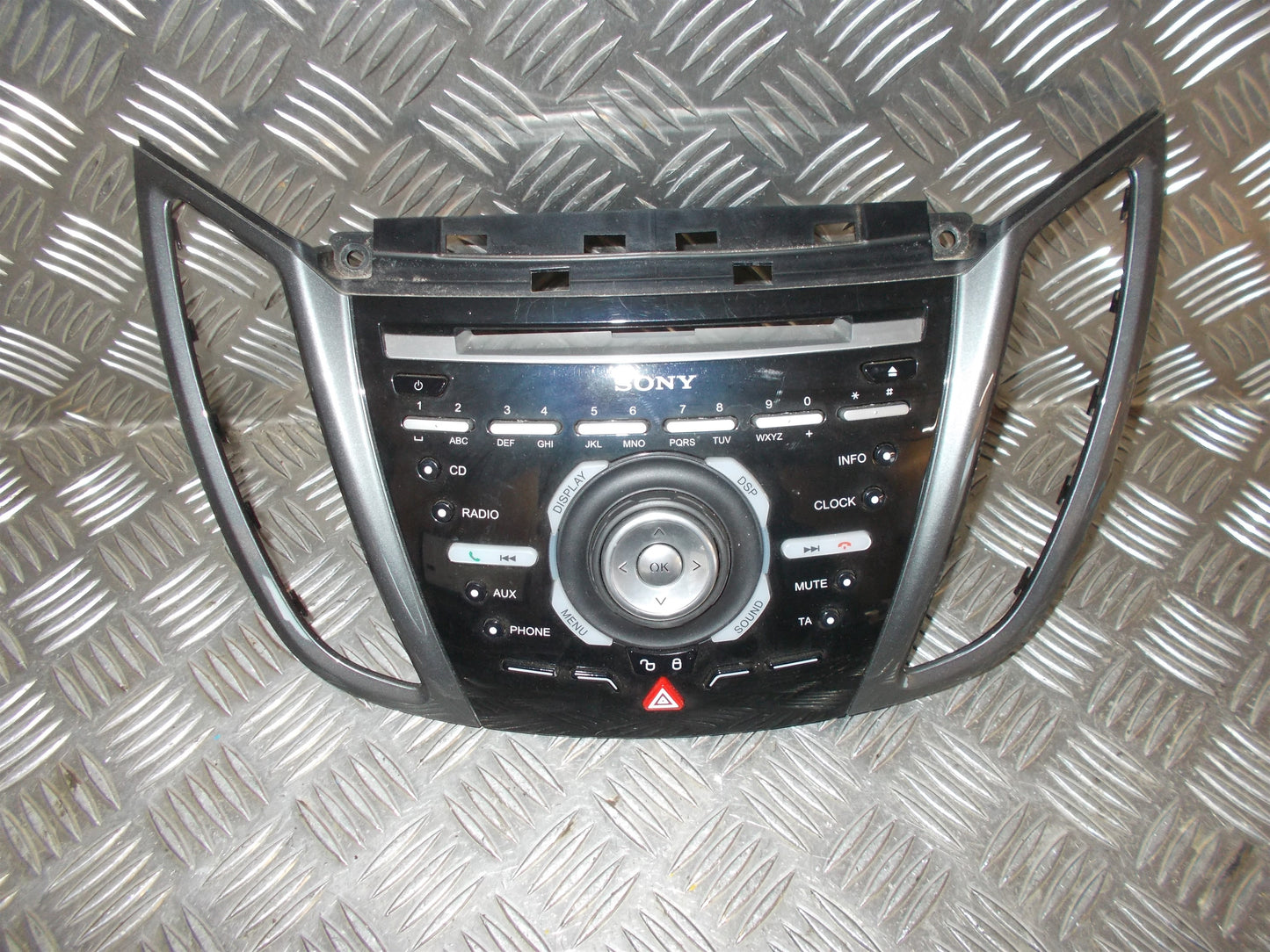 Ford C‑Max 2 Radio M/Cd Med OEM Nr. AM5T18K811SA37CE Fra Ford Ophugger