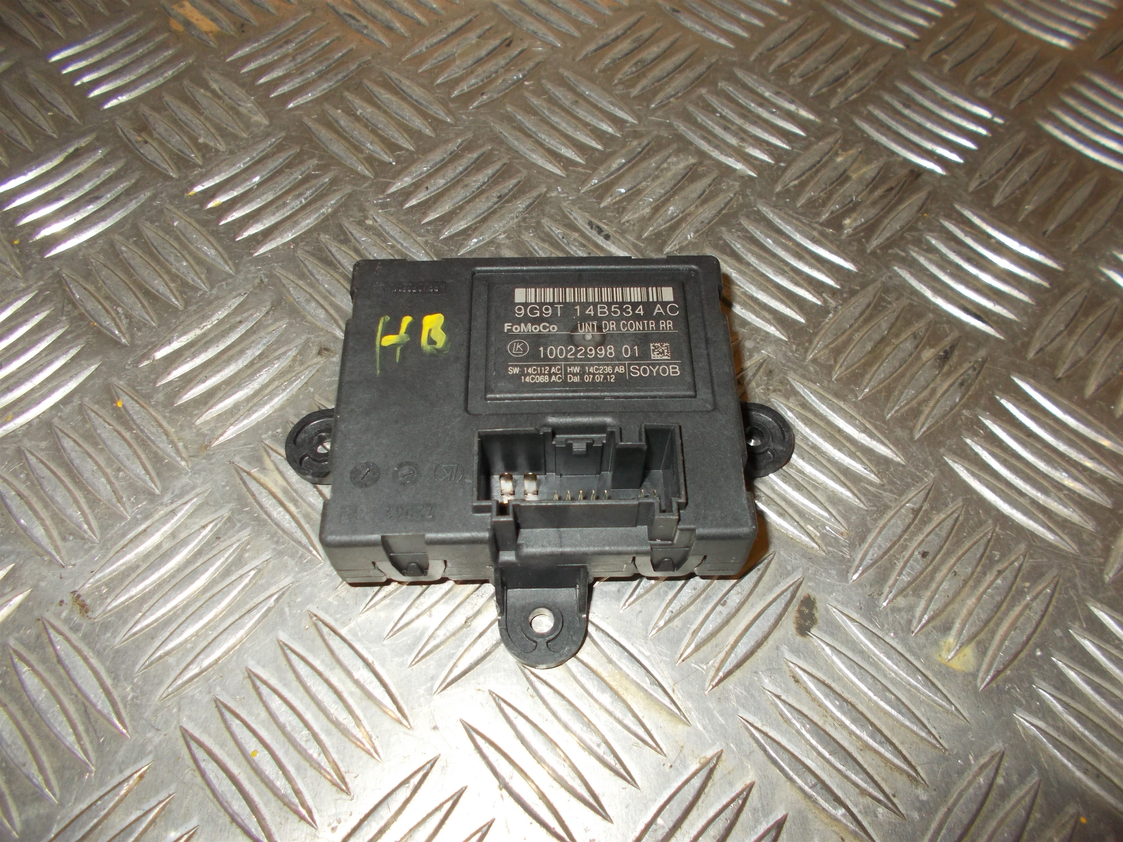 Volvo Xc60 Bcm / Komfortkomputer Med OEM Nr. 9G9T14B534AC Fra Volvo Ophugger