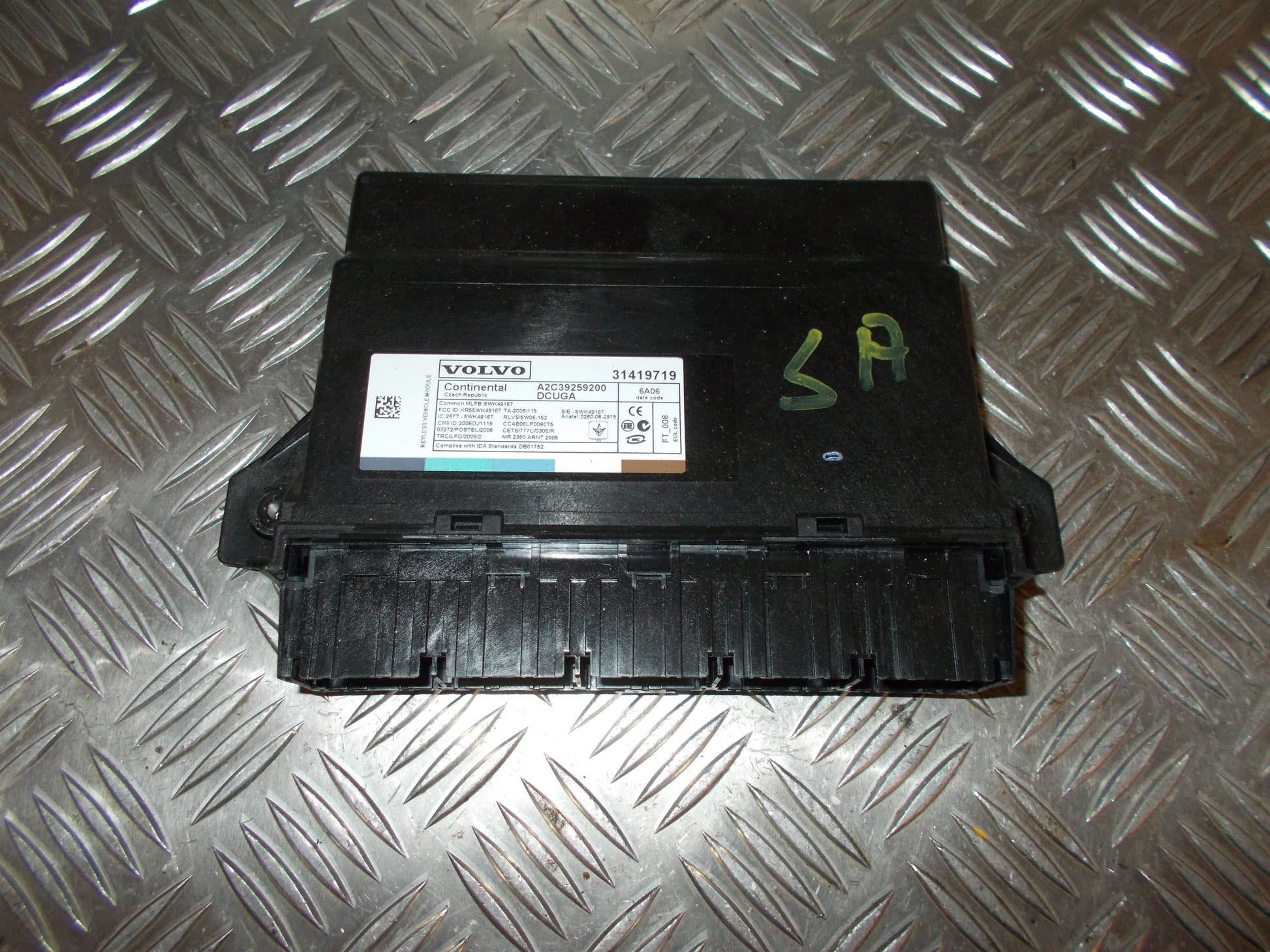 Volvo V70 Bcm / Komfortkomputer Med OEM Nr. 31419719 Fra Volvo Ophugger