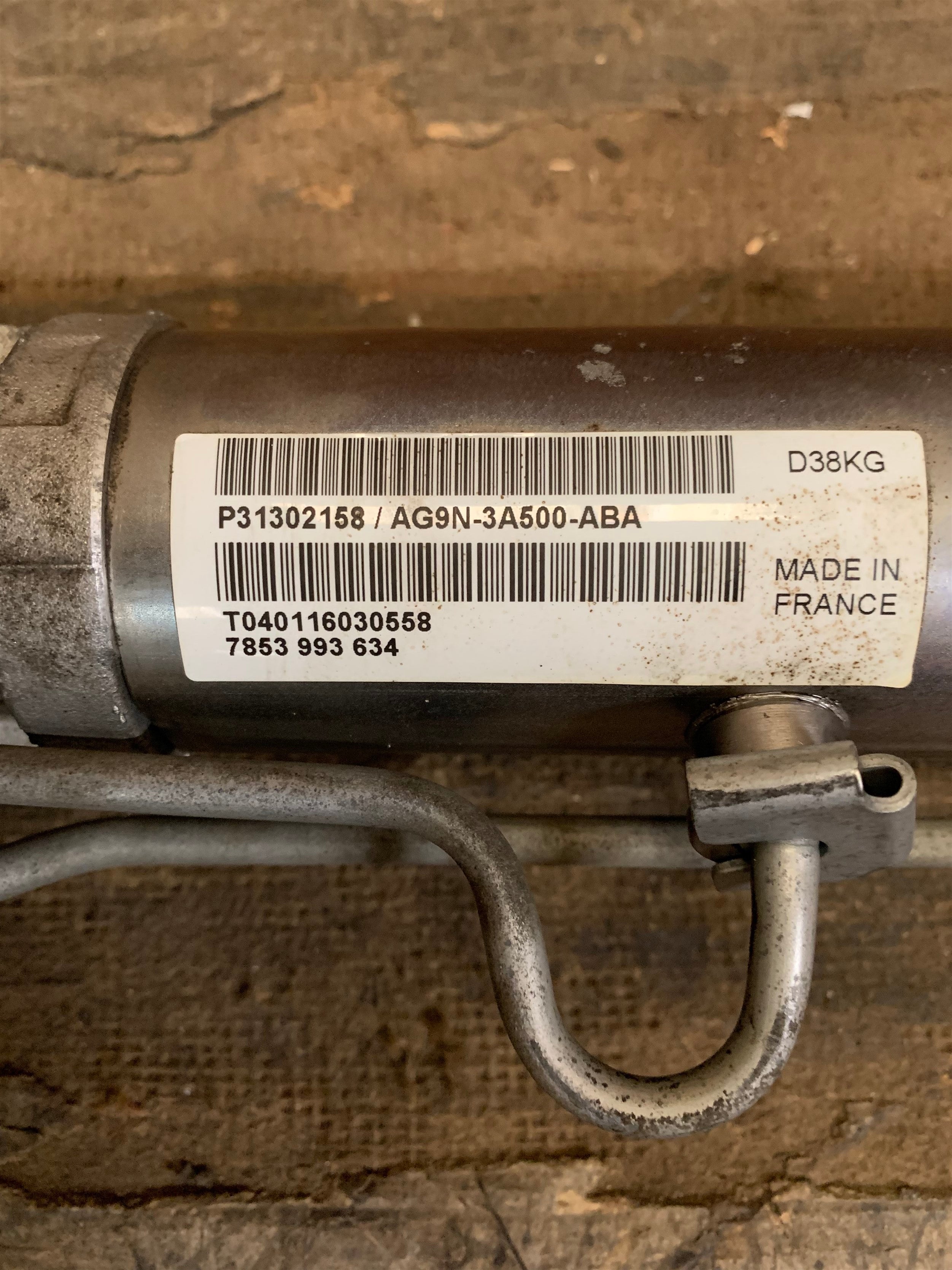 Volvo V70 Tandstang Med OEM Nr. P31302158 Fra Volvo Ophugger