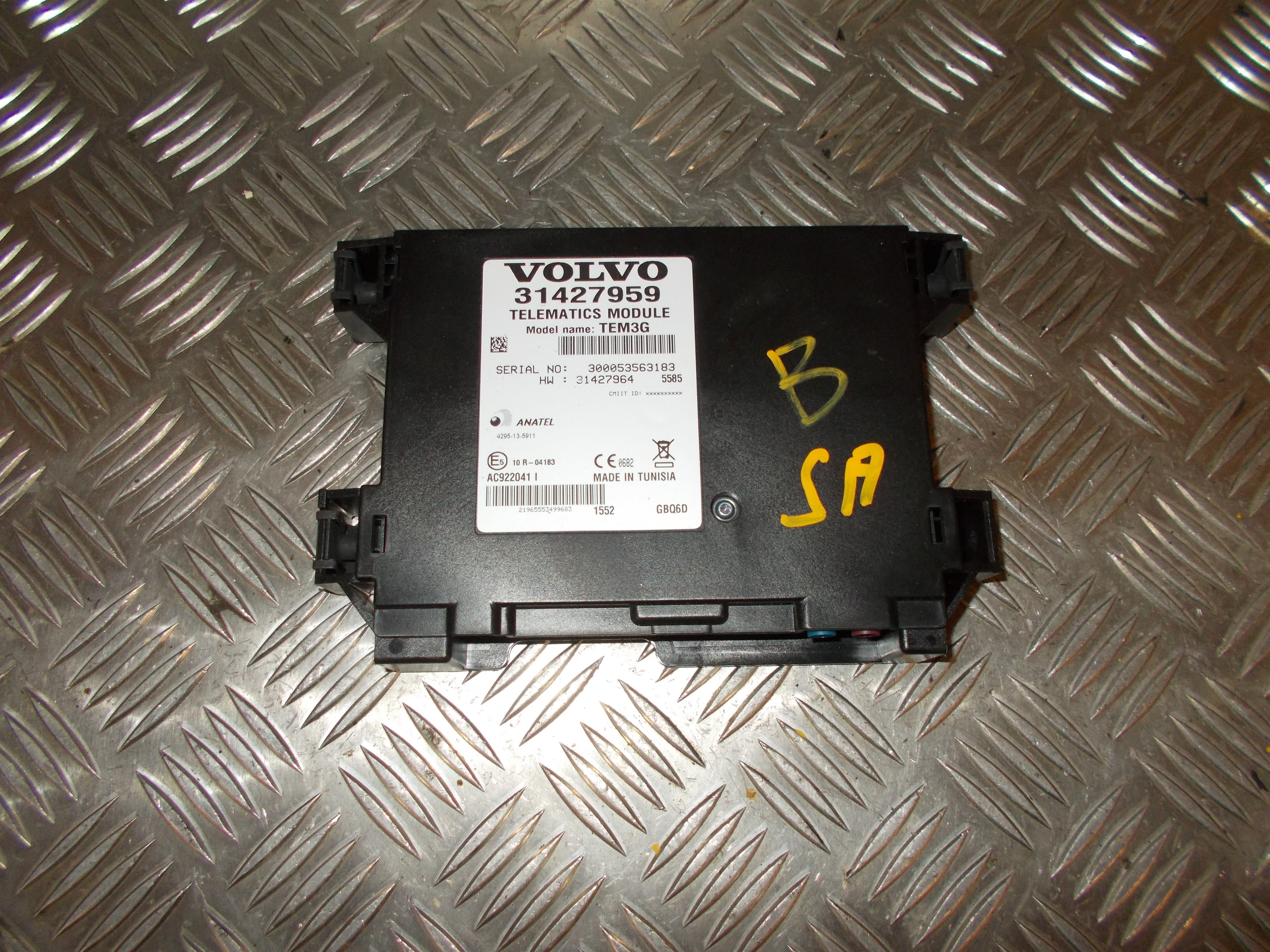 Volvo V70 Relæ Diverse Med OEM Nr. 31427959 Fra Volvo Ophugger