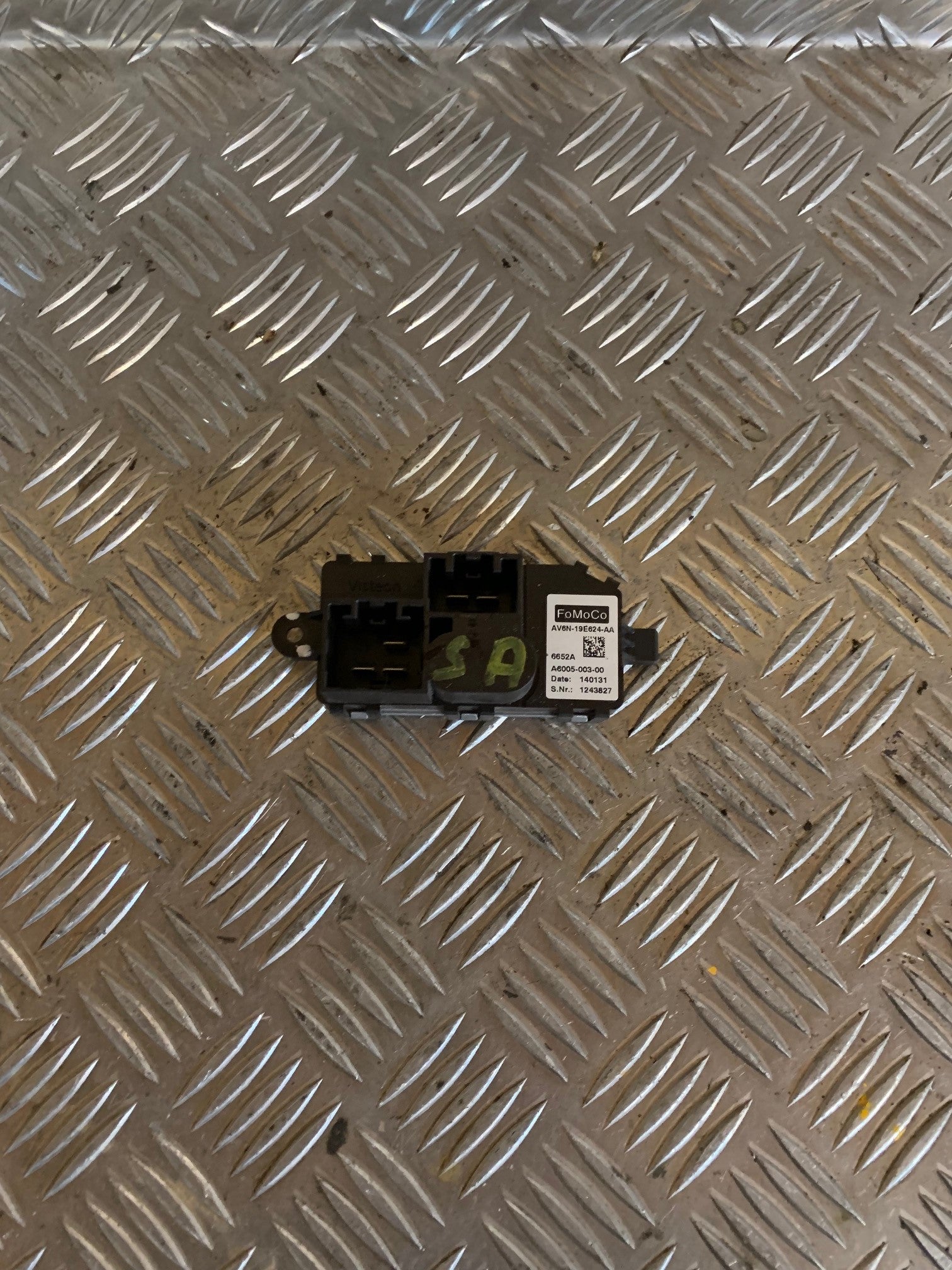 Ford C‑Max 2 Varmemodstand Med OEM Nr. AV6N19E624AA Fra Ford Ophugger