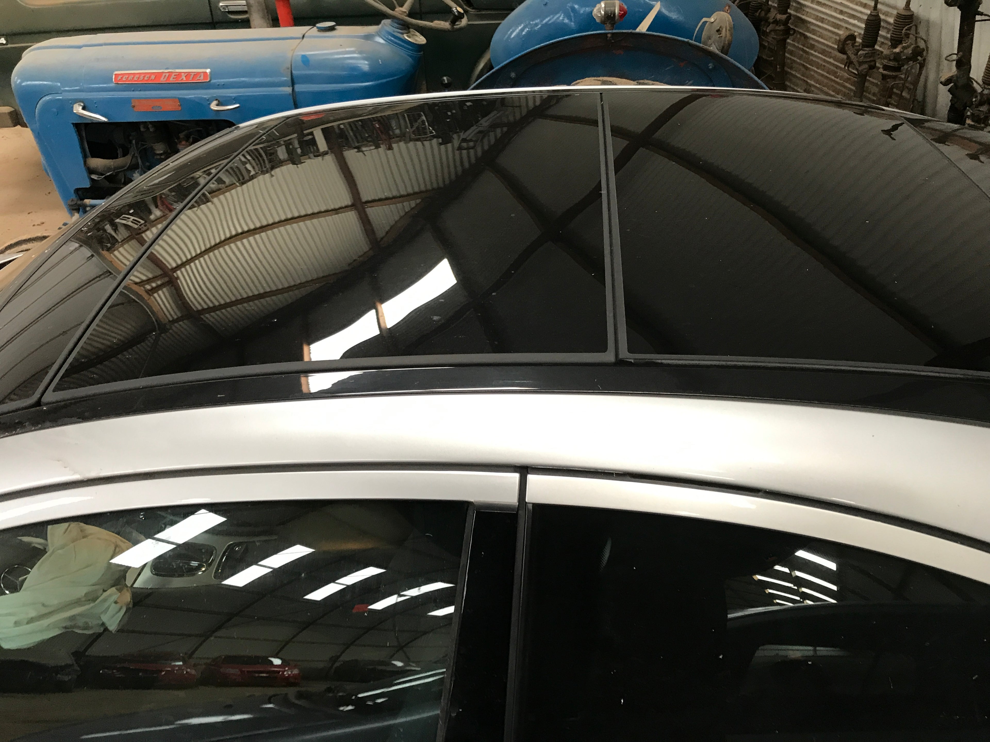 Mercedes C W203 Pluk-Selv-Bil Med OEM Nr. Ophugger Fra Mercedes Ophugger