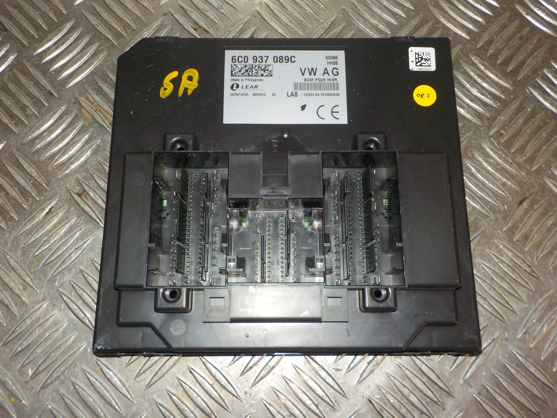 VW Polo 6C Bcm / Komfortkomputer Med OEM Nr. 6C0937089C Fra VW Ophugger