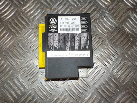 VW Passat 3C Airbag Elboks Med OEM Nr. 3C0909605F Fra VW Ophugger