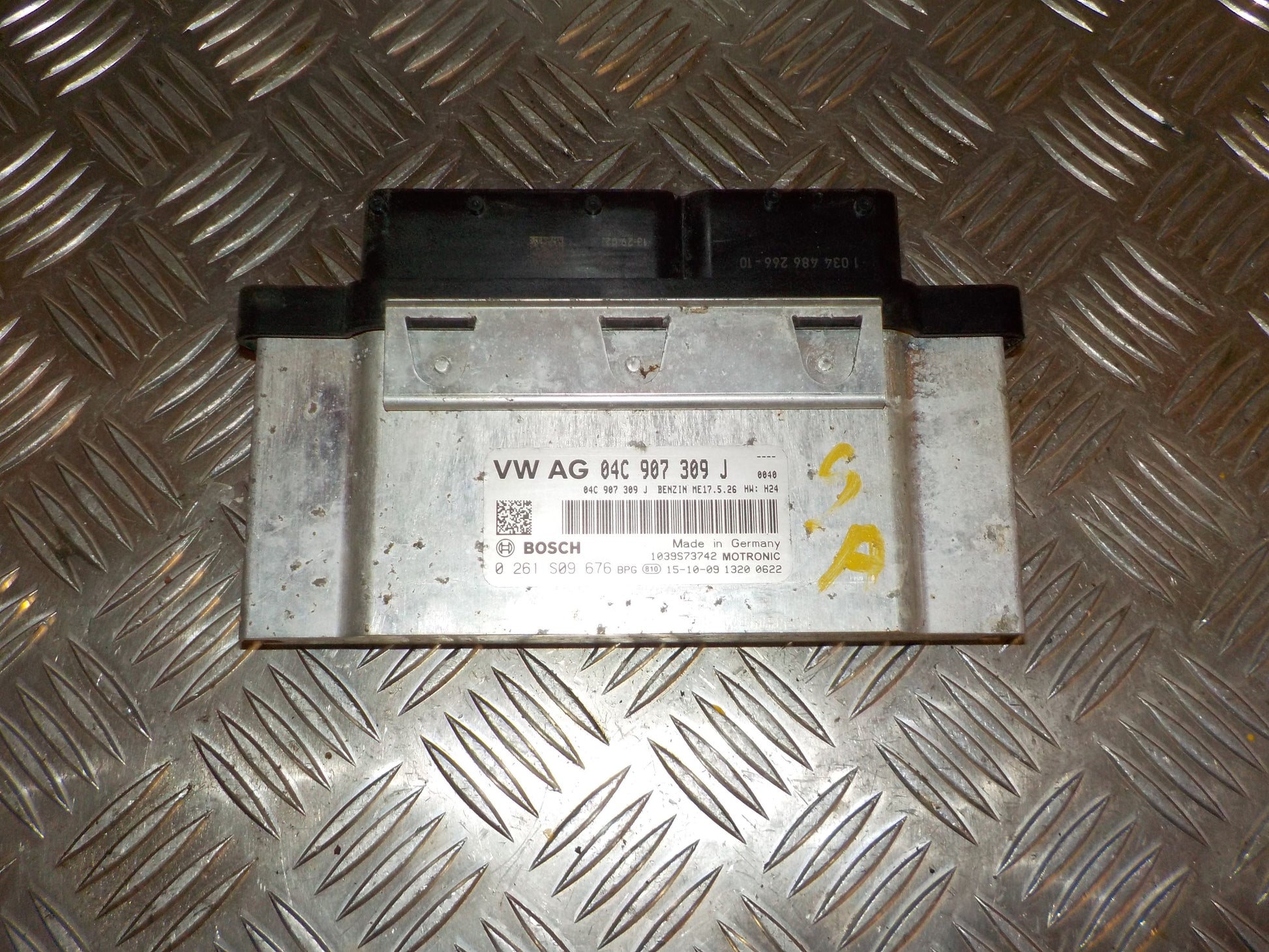 VW Polo 6C Motorstyring - Motorstyreboks - Injection Elboks Med OEM Nr. 04C907309J Fra VW Ophugger