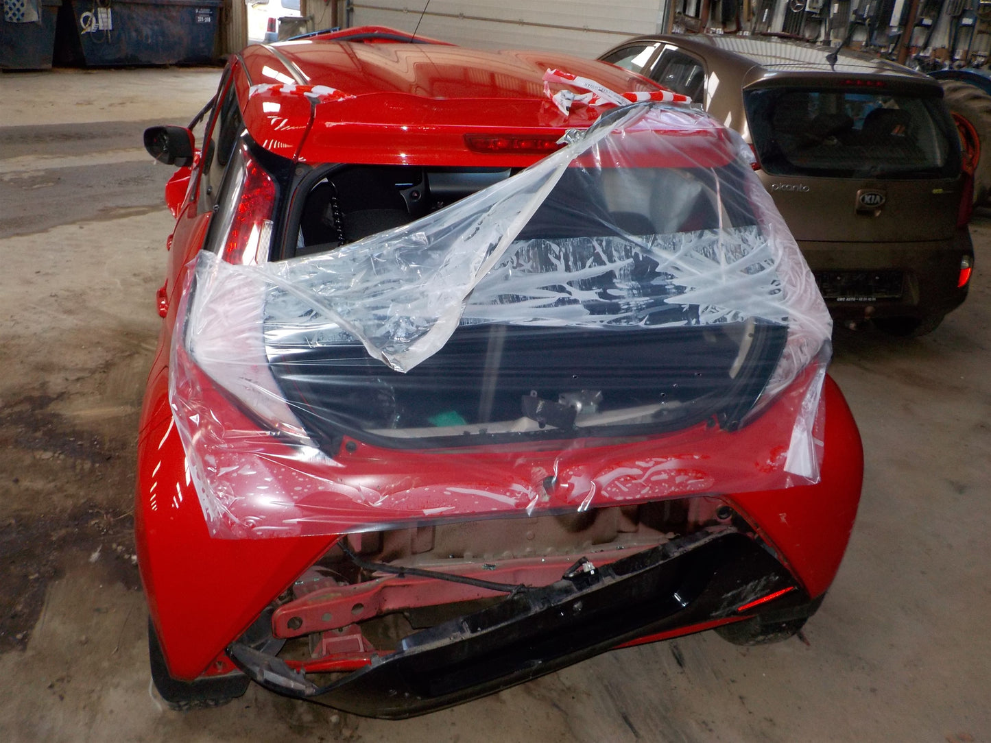 Toyota Aygo Pluk-Selv-Bil Med OEM Nr. Ophugger Fra Toyota Ophugger