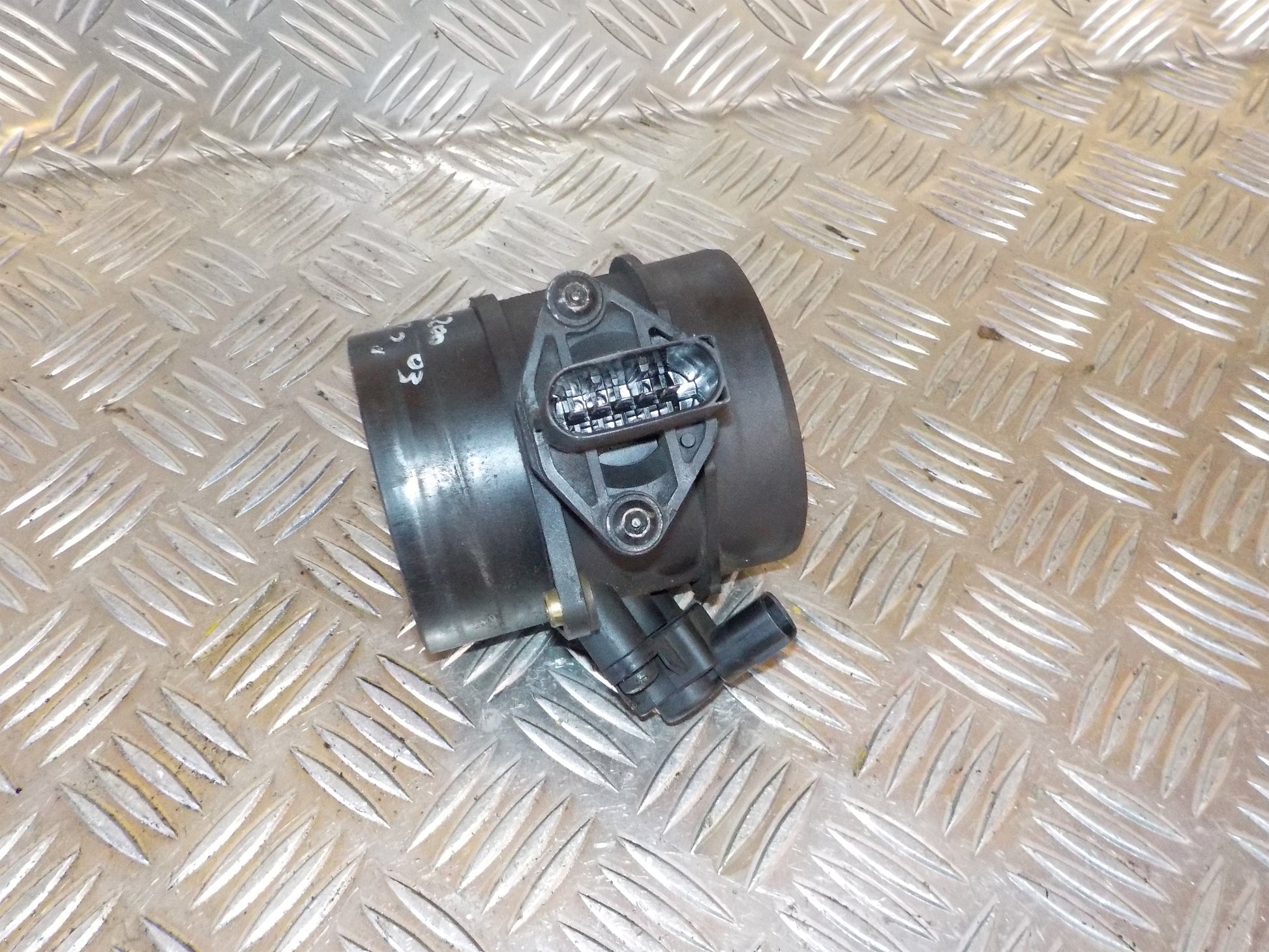 Mercedes C W203 Luftmængdemåler Med OEM Nr. 0281002535 Fra Mercedes Ophugger