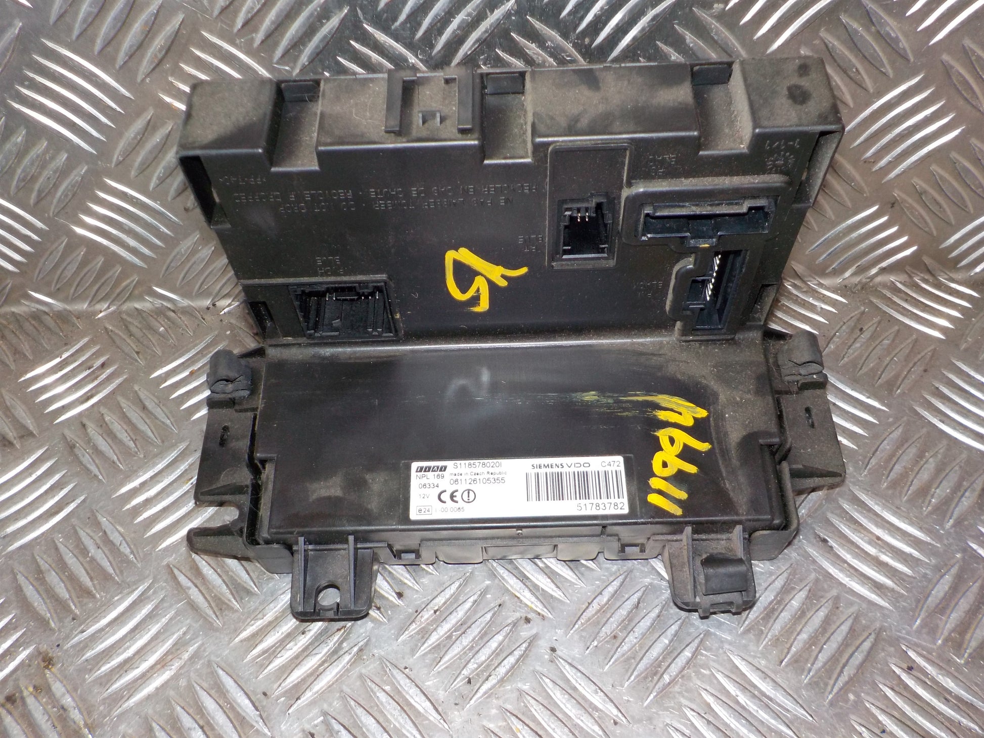 Fiat Panda Startspærre Med OEM Nr. Ophugger Fra Fiat Ophugger