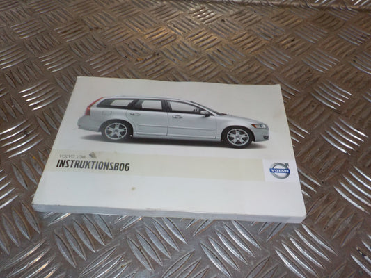 Volvo S40/V50 Instruktionsbog Med OEM Nr. Ophugger Fra Volvo Ophugger