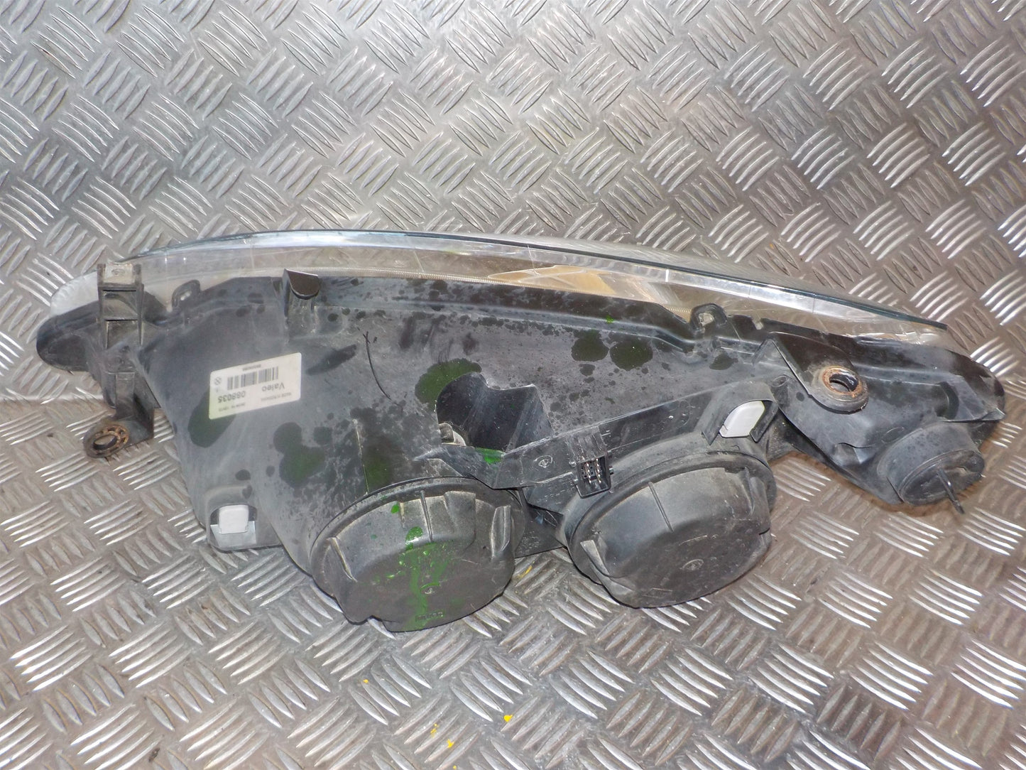 Peugeot 307 Forlygte Med OEM Nr. 6205Z3 Fra Peugeot Ophugger