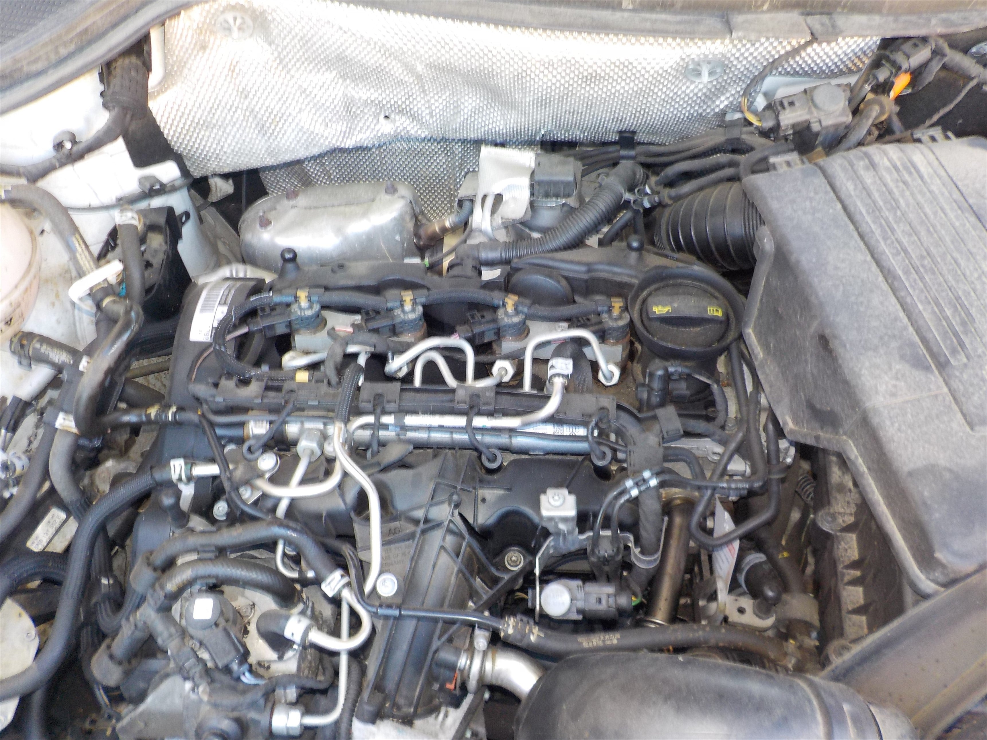 VW Tiguan Pluk-Selv-Bil Med OEM Nr. Ophugger Fra VW Ophugger