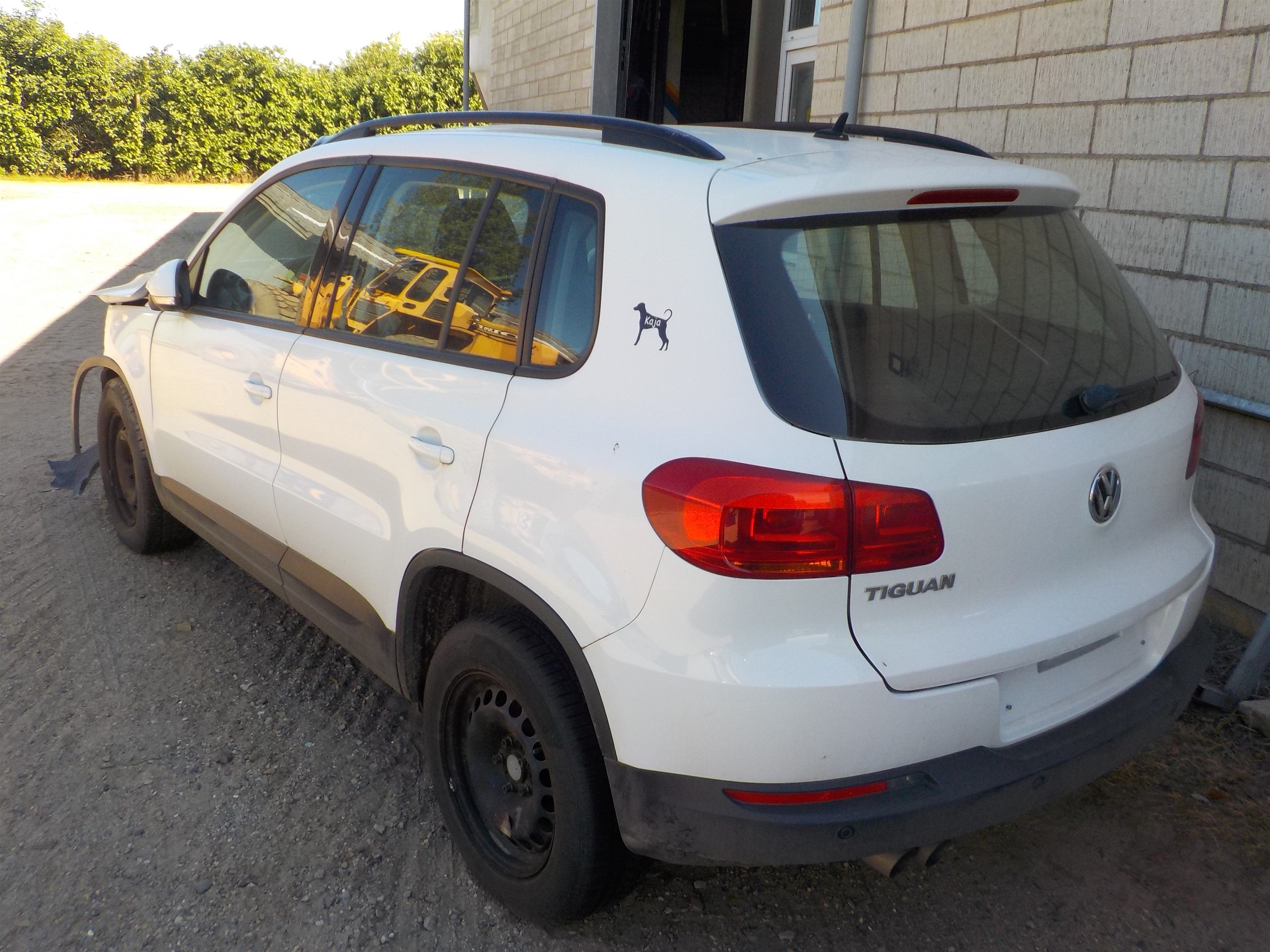 VW Tiguan Pluk-Selv-Bil Med OEM Nr. Ophugger Fra VW Ophugger