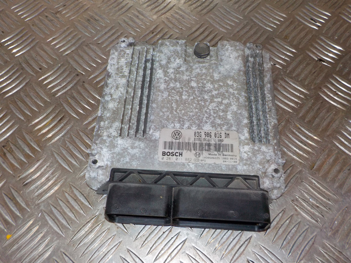 VW Caddy 2K Motorstyring - Motorstyreboks - Injection Elboks Med OEM Nr. 03G906016DM Fra VW Ophugger