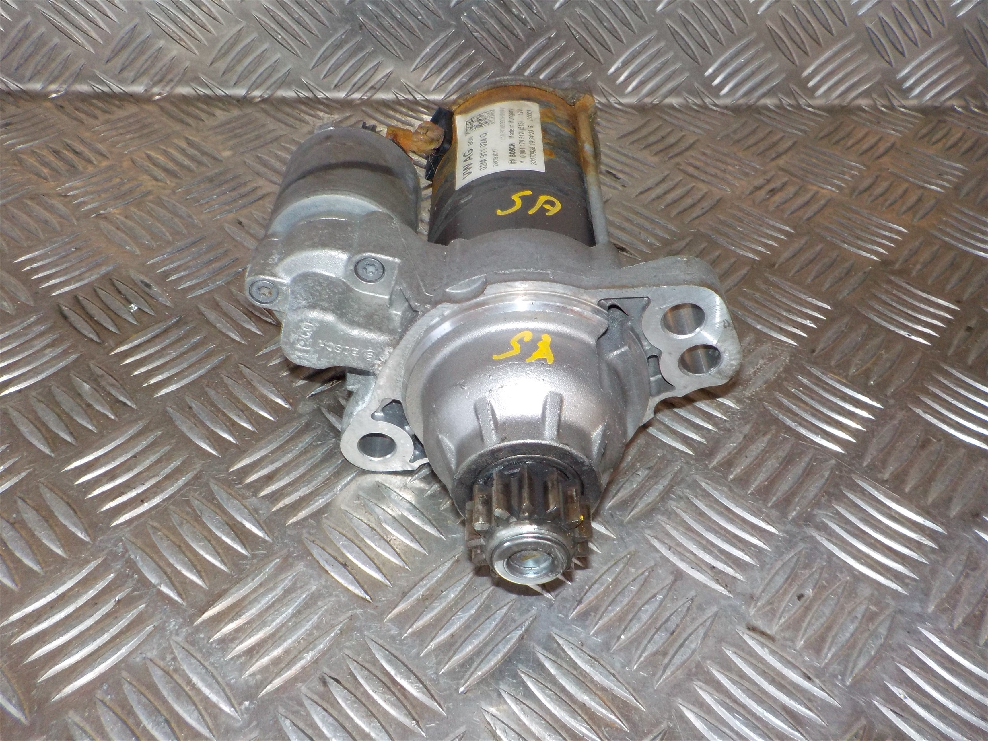 Skoda Fabia Starter Med OEM Nr. 02M911021G Fra Skoda Ophugger