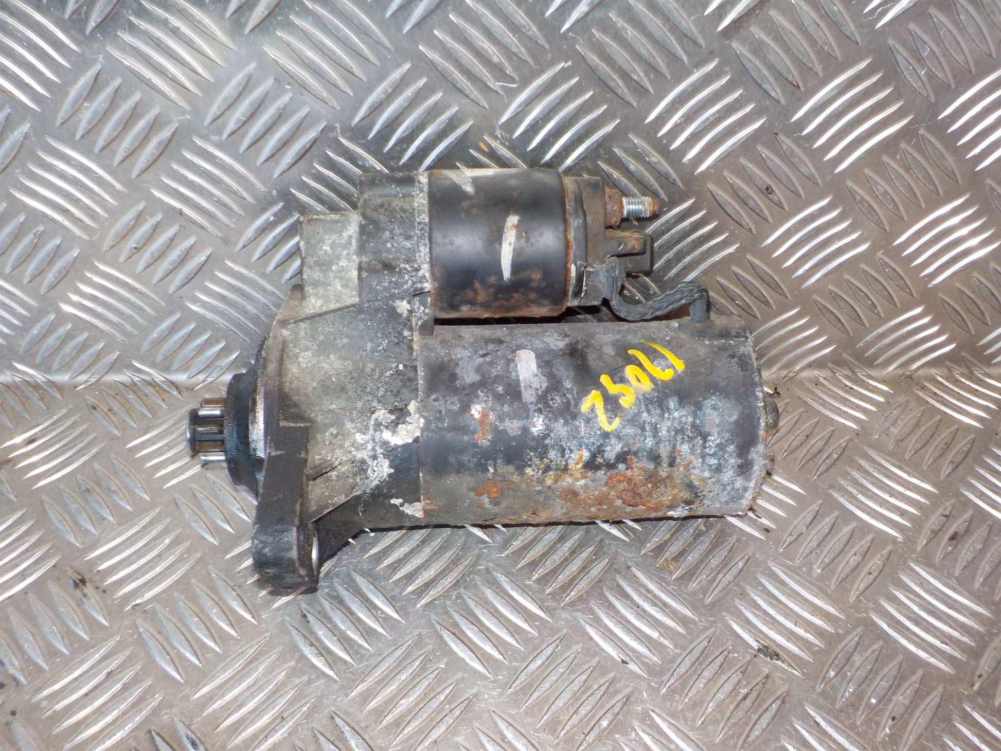 VW Sharan 7M Starter Med OEM Nr. Ophugger Fra VW Ophugger