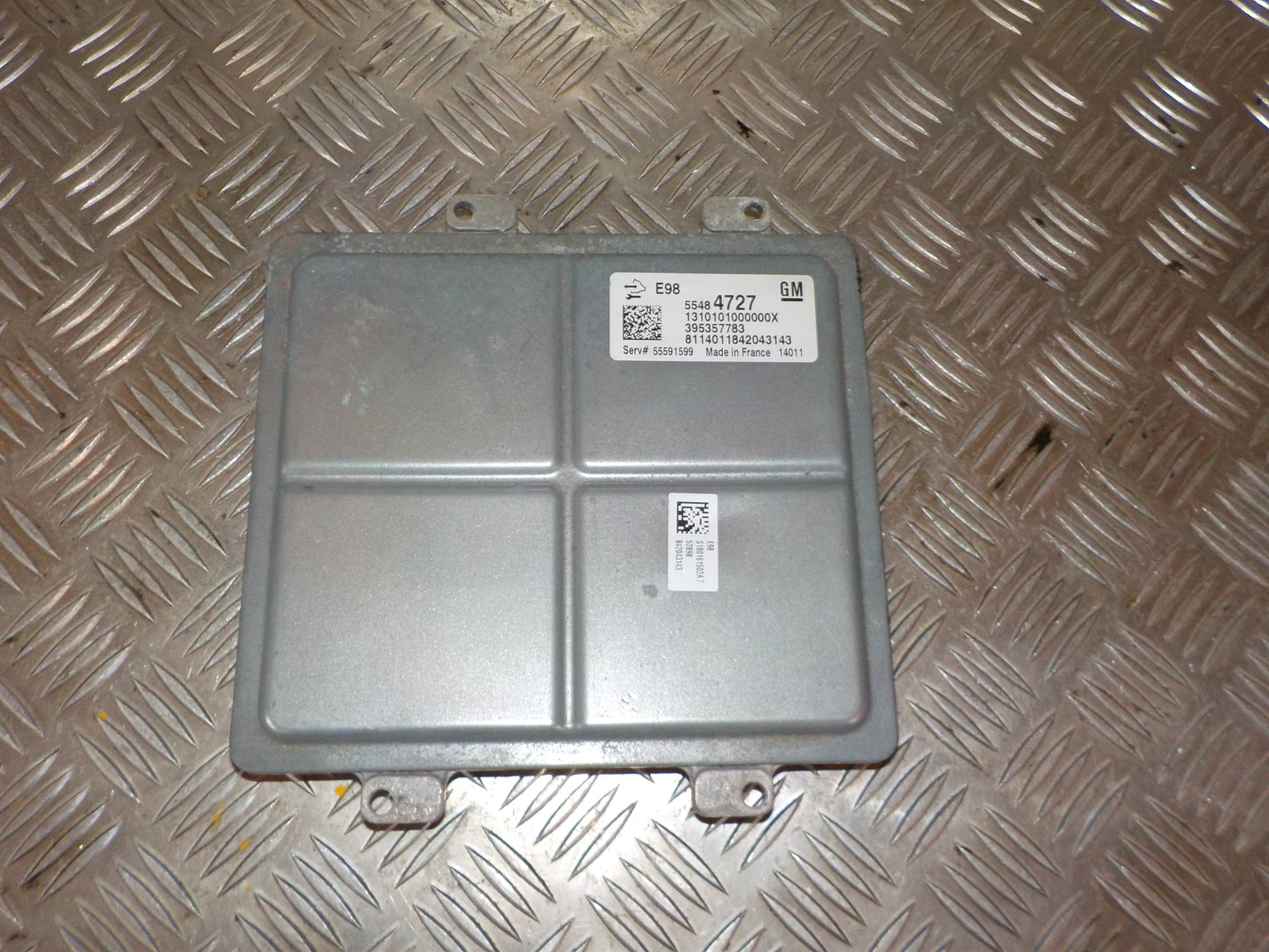 Opel Meriva B Motorstyring - Motorstyreboks - Injection Elboks Med OEM Nr. 55484727 Fra Opel Ophugger