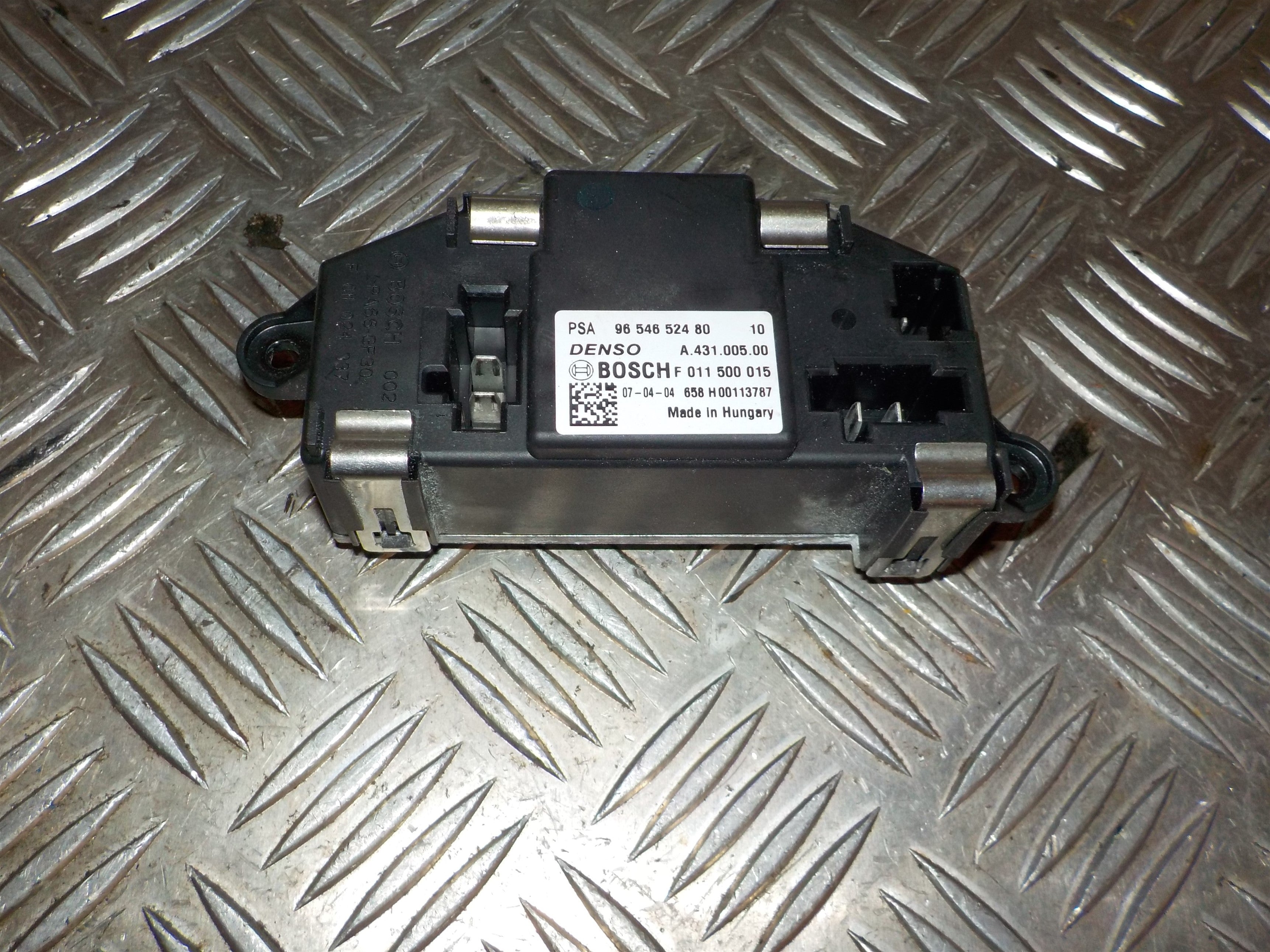 Citroen C4 Grand Picasso Varmemodstand Med OEM Nr. Ophugger Fra Citroen Ophugger